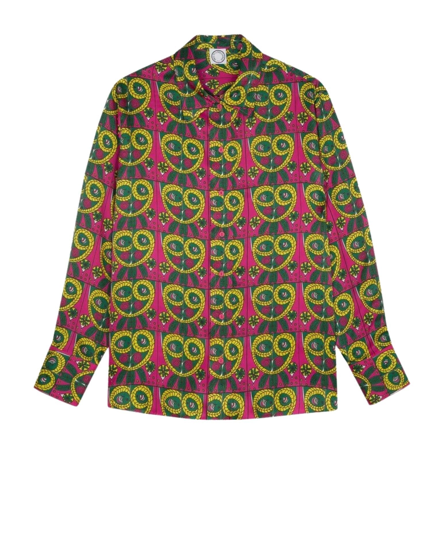 Chemise INES DE LA FRESSANGE - Seconde main Vert