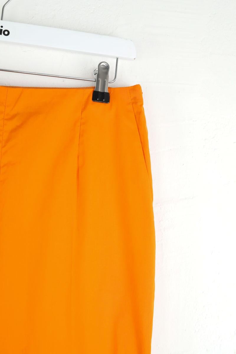 Slim-fit cotton cargo pants PAULE KA - Seconde main Orange