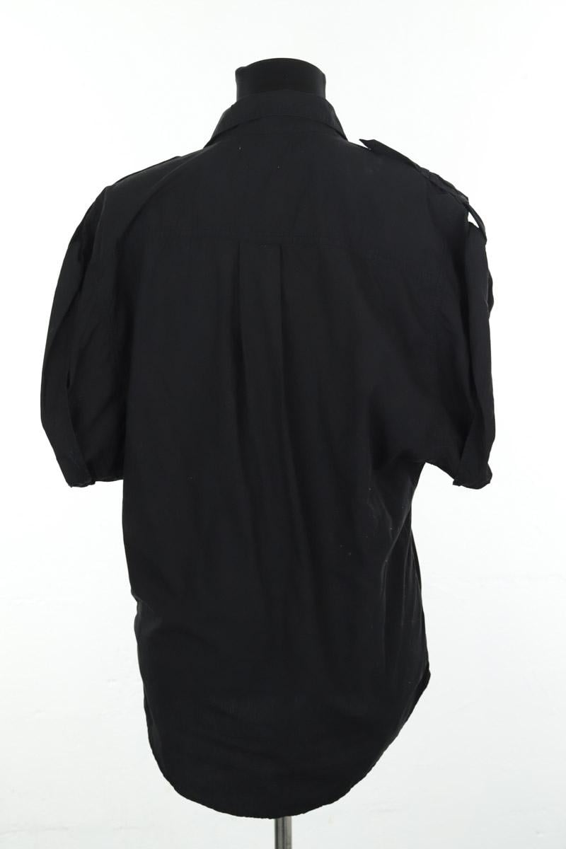 Cotton blouse ISABEL MARANT ÉTOILE - SECONDE MAIN Black