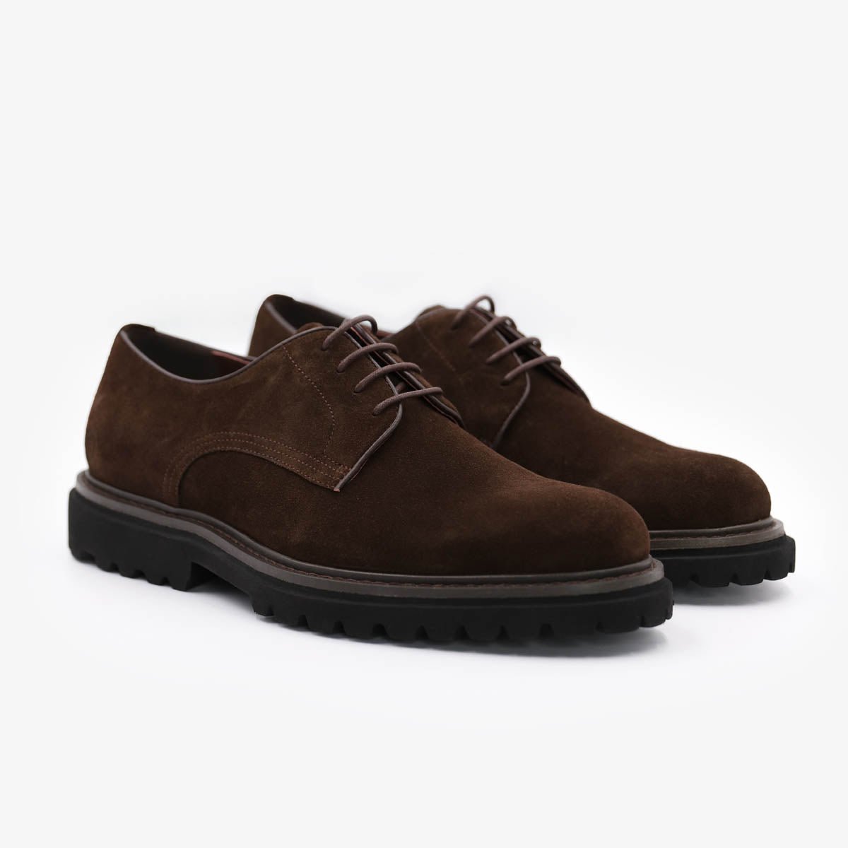 Nubuck Oxfords SERGE BLANCO Brown