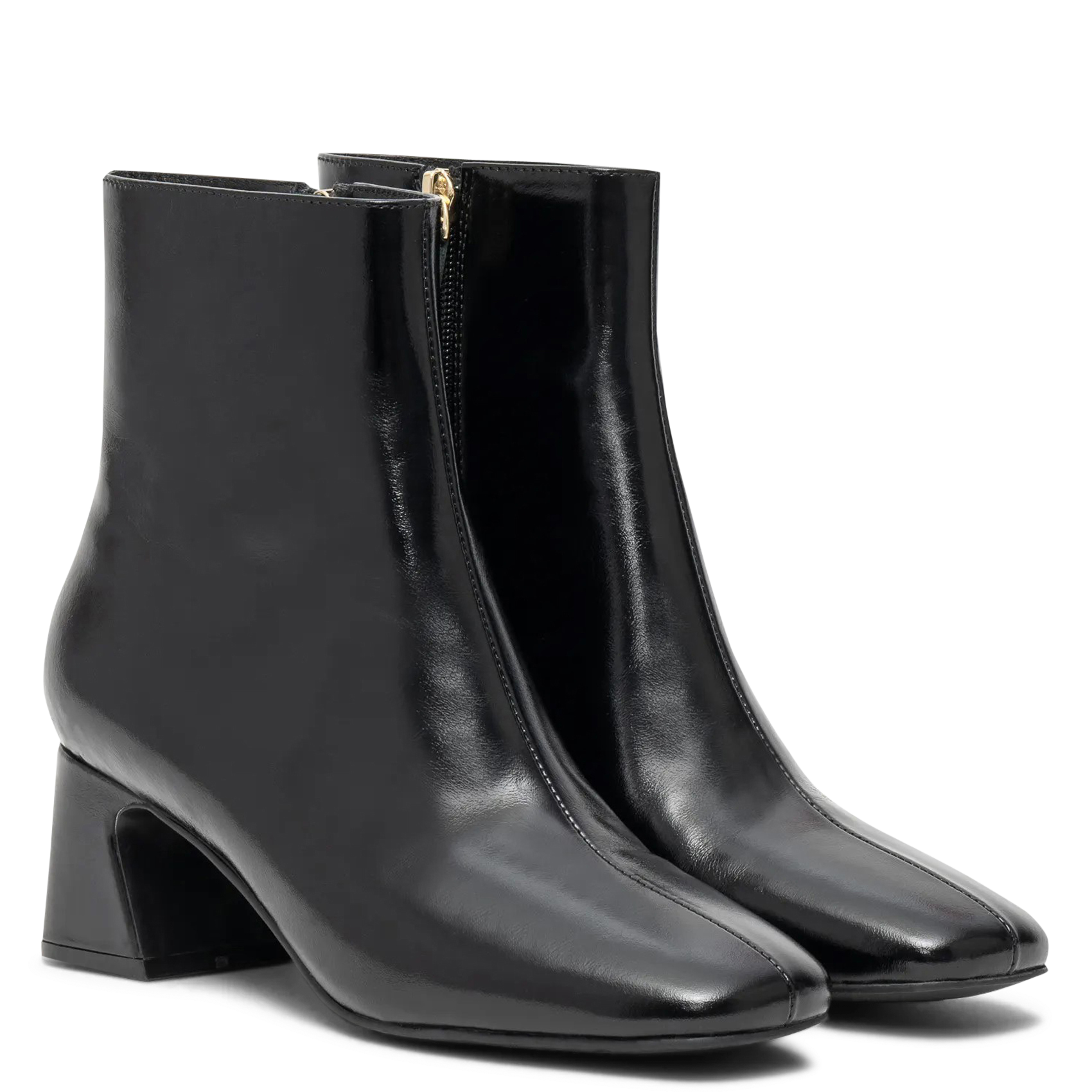 Bottines en cuir vernis  BOCAGE Noir