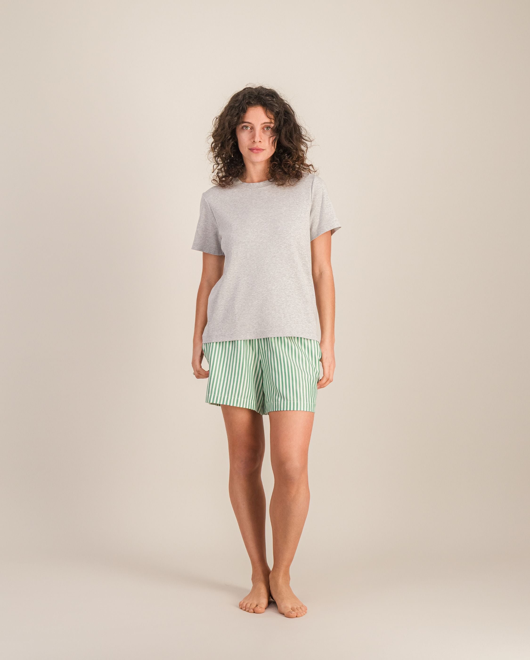 Women's organic cotton t-shirt, grey ANGARDE Grey