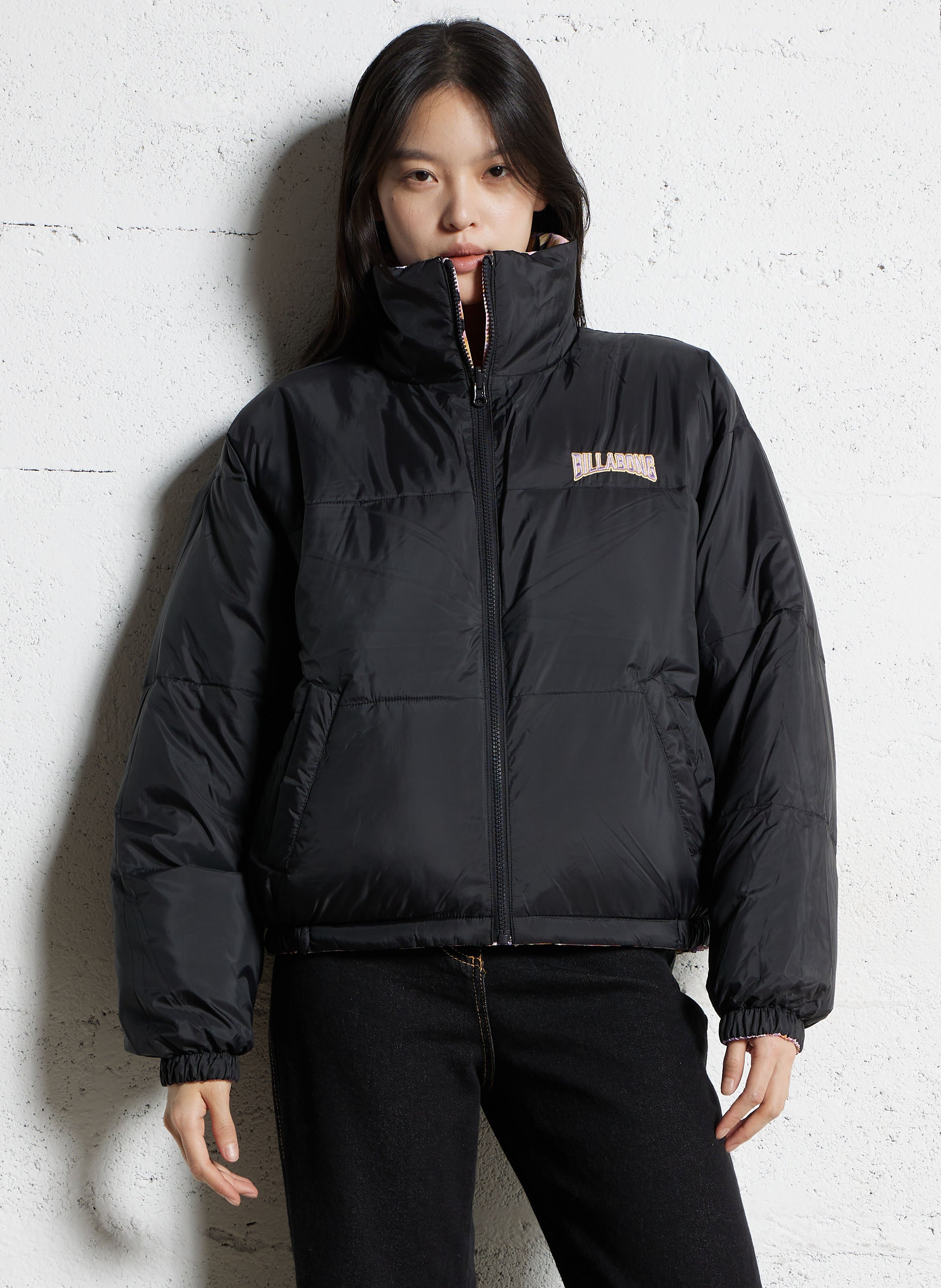 Doudoune courte réversible imprimée  BILLABONG Multicolore