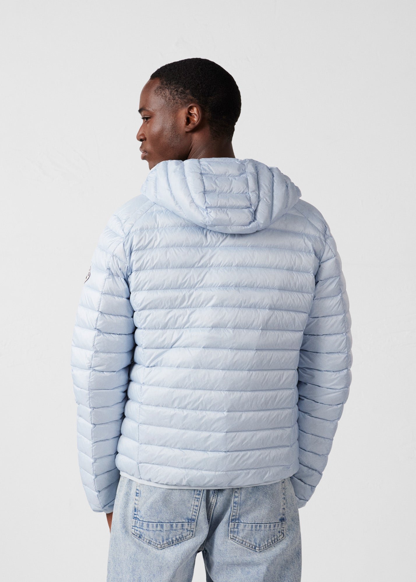 Lightweight hooded puffer jacket nico JOTT Blue