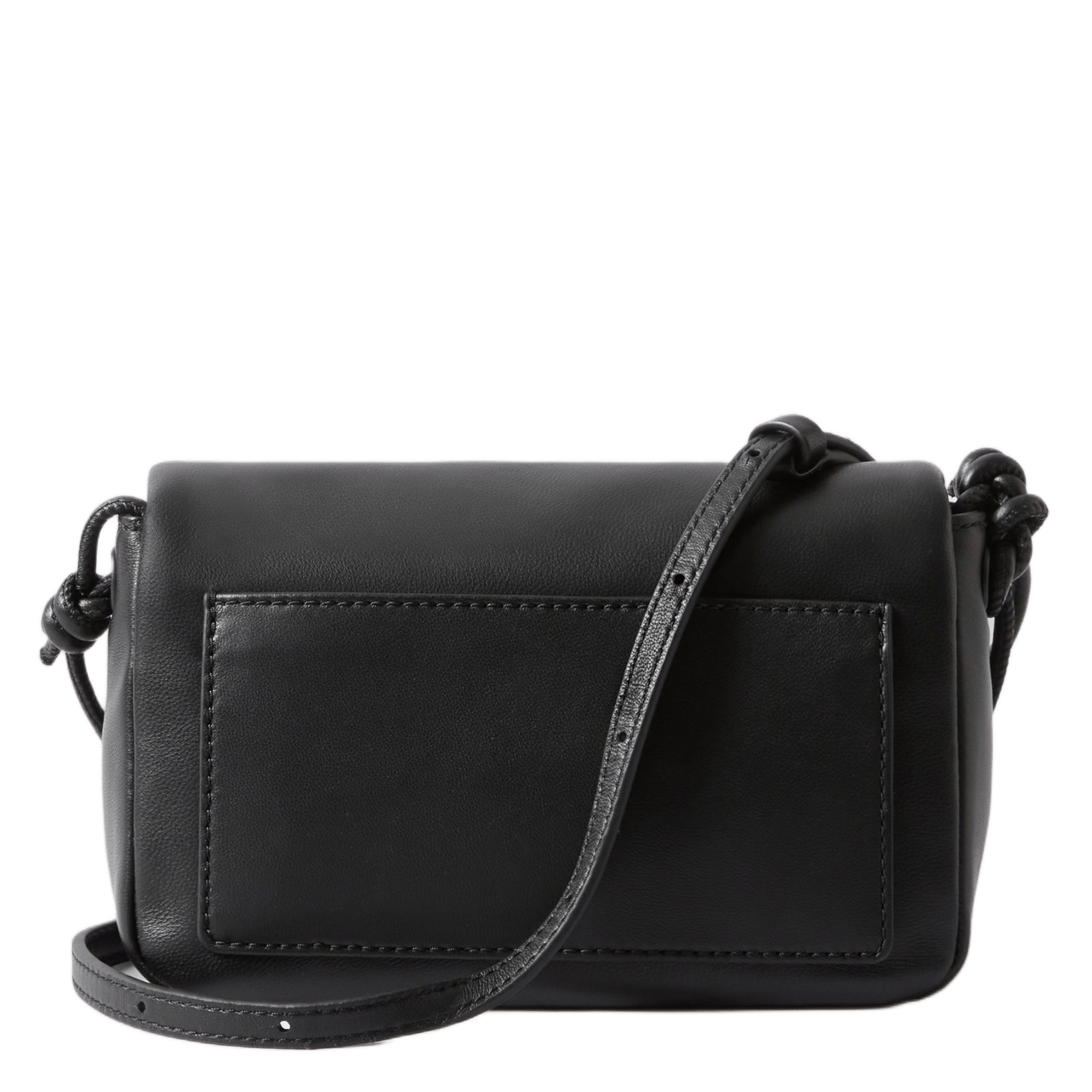 Sac bandoulière en cuir CLAUDIE PIERLOT Noir