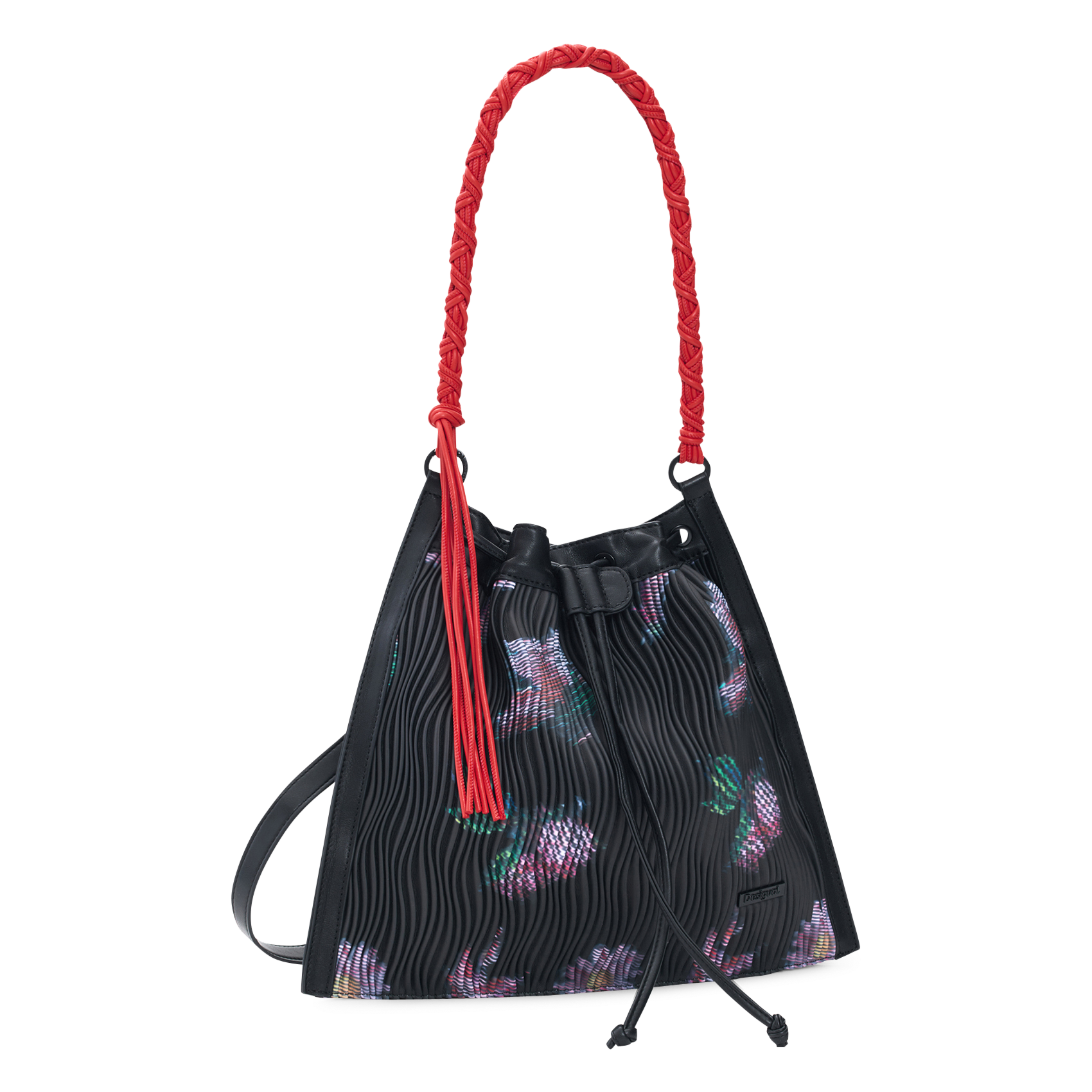 Backpack in textured printed fabric DESIGUAL Black