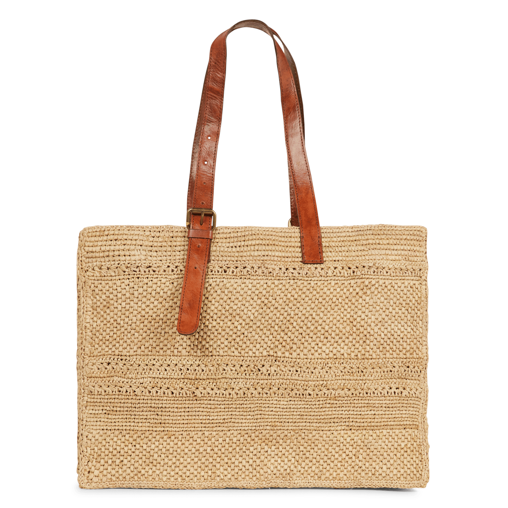 Shopper van raffia IBELIV