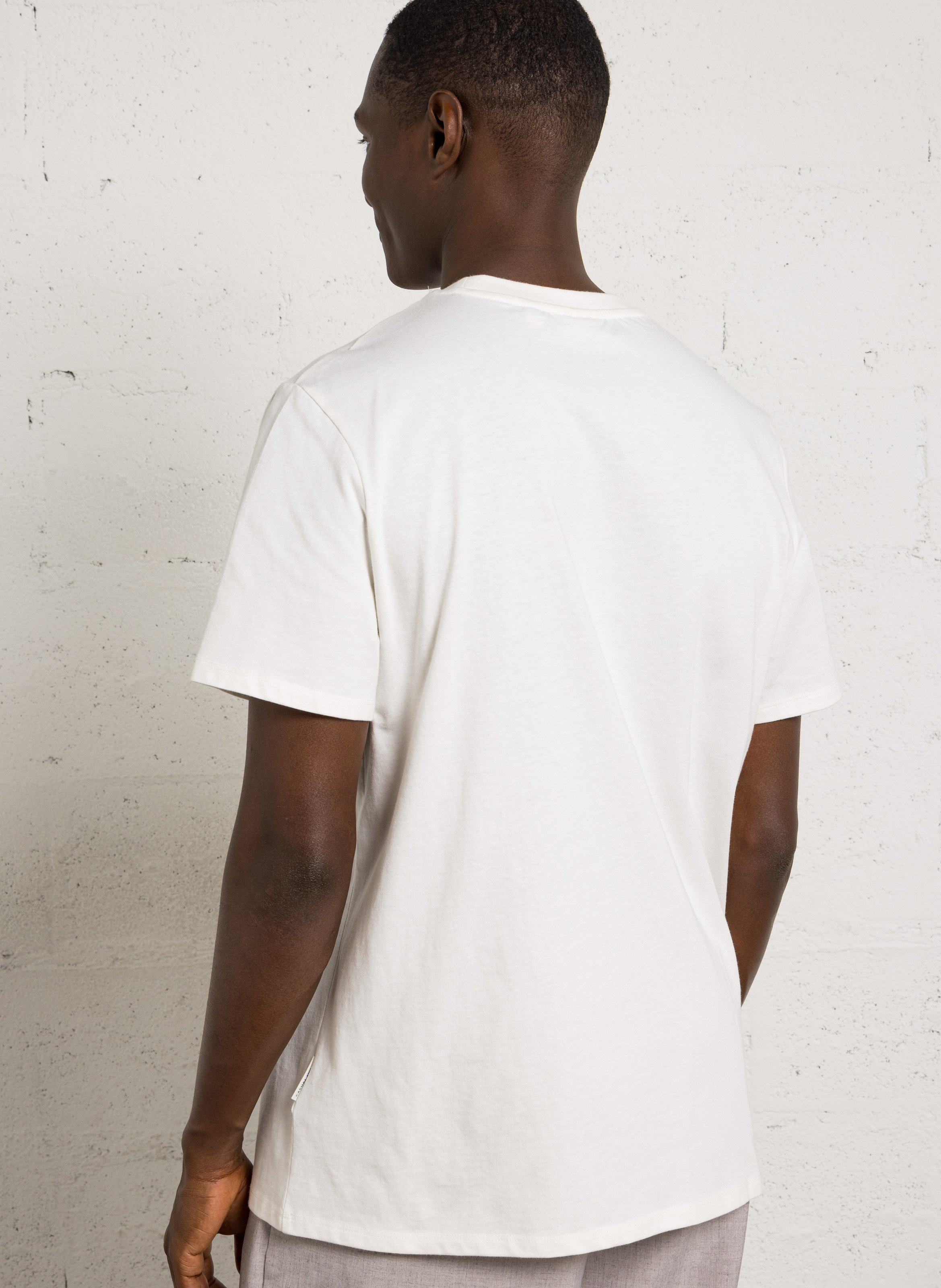 Camiseta holgada de algodón CASUAL FRIDAY Blanco