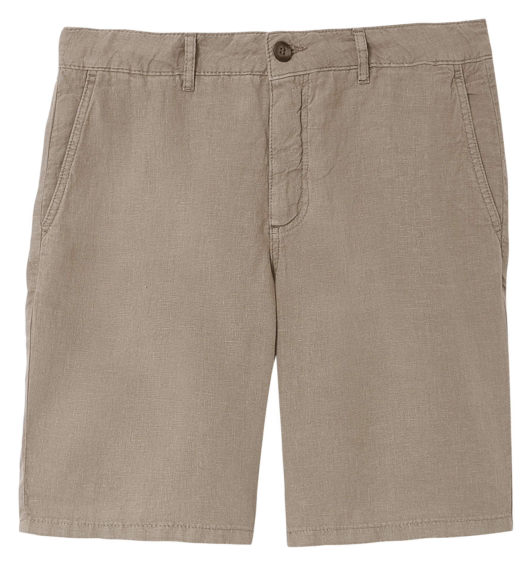 Short droit en lin CHEVIGNON Vert