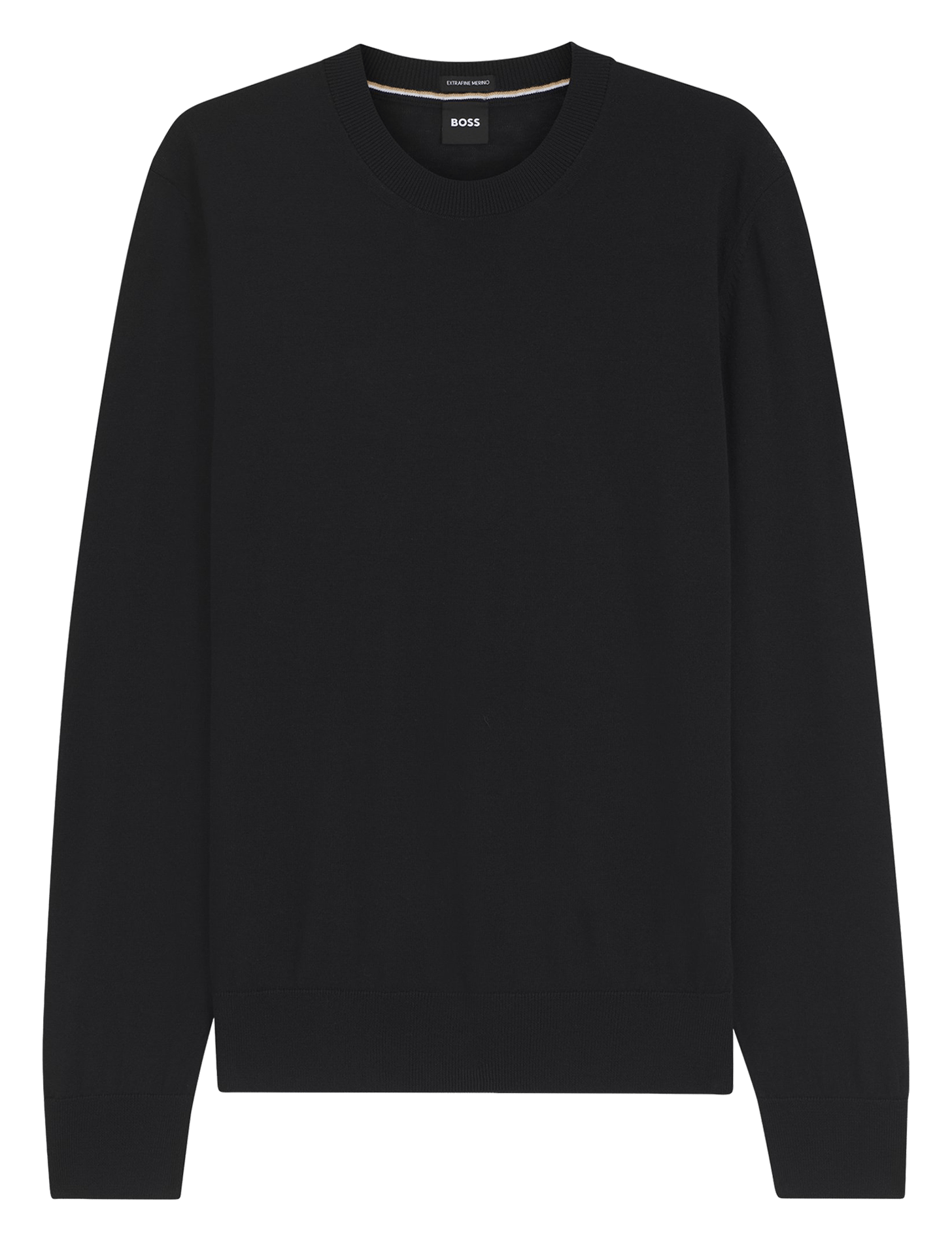 Round-neck wool sweater BOSS