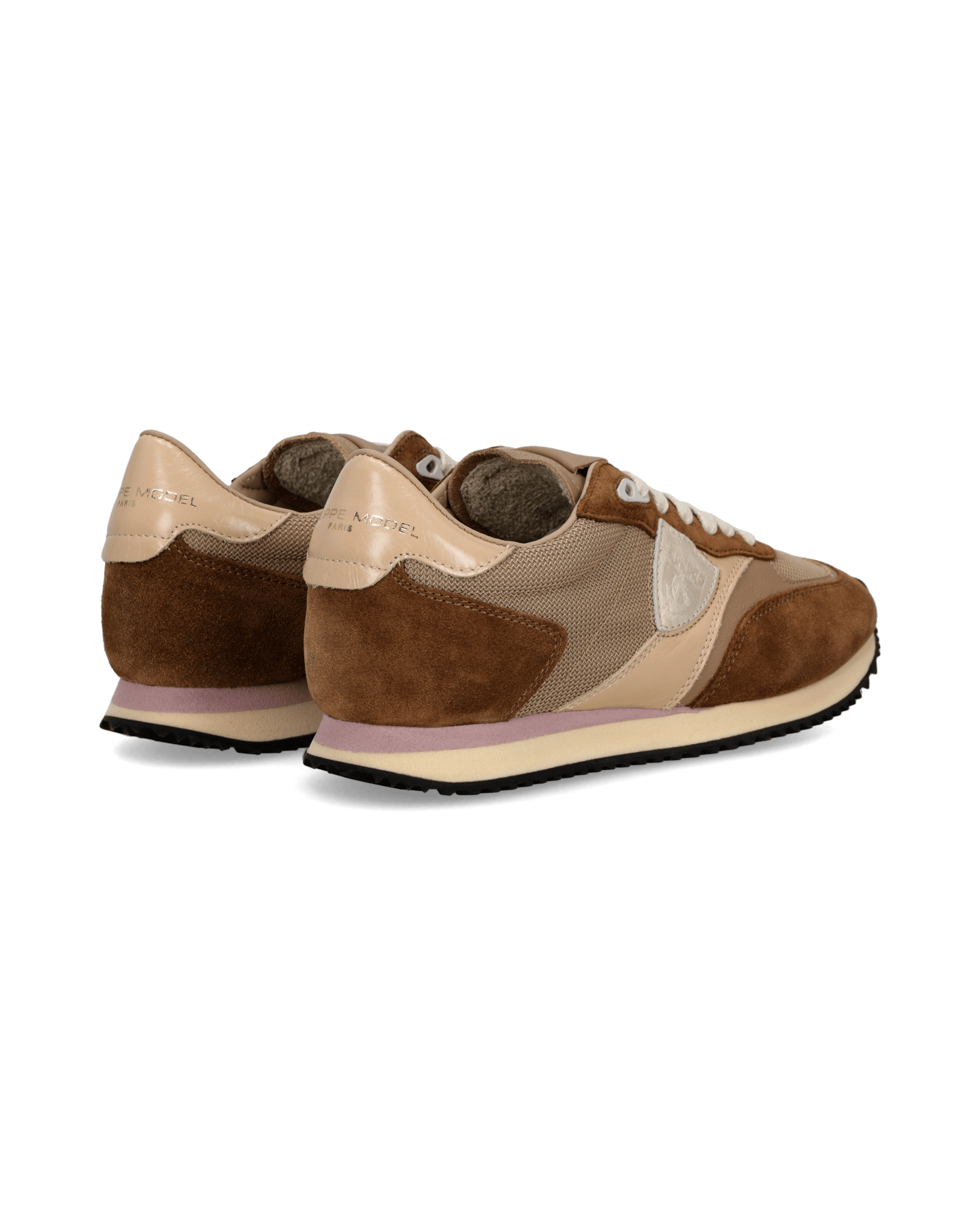 Sneakers blville running PHILIPPE MODEL Marron