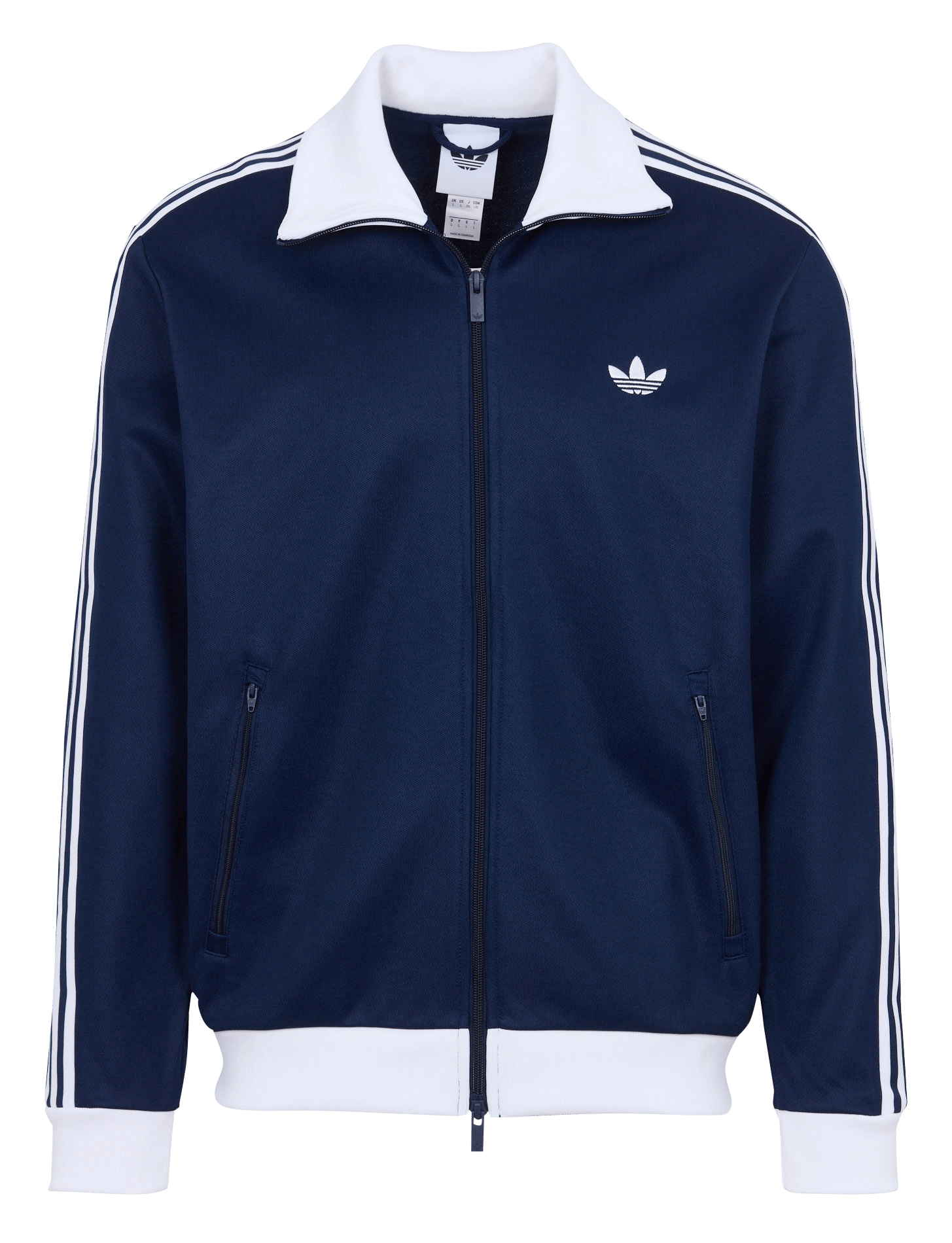 Veste col montant droite unie ADIDAS Bleu