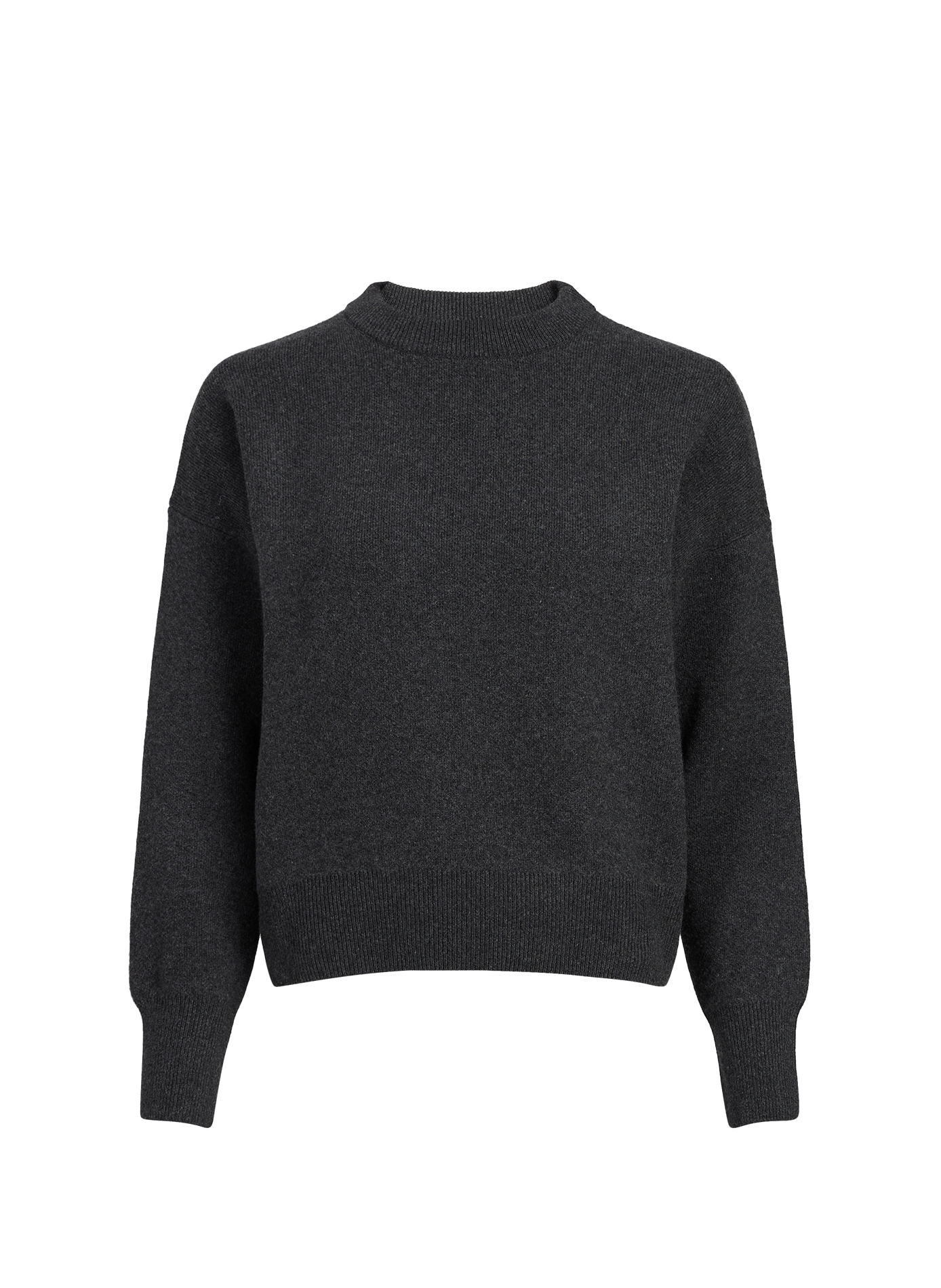 Round neck wool sweater brandi SAISON 1865 Grey