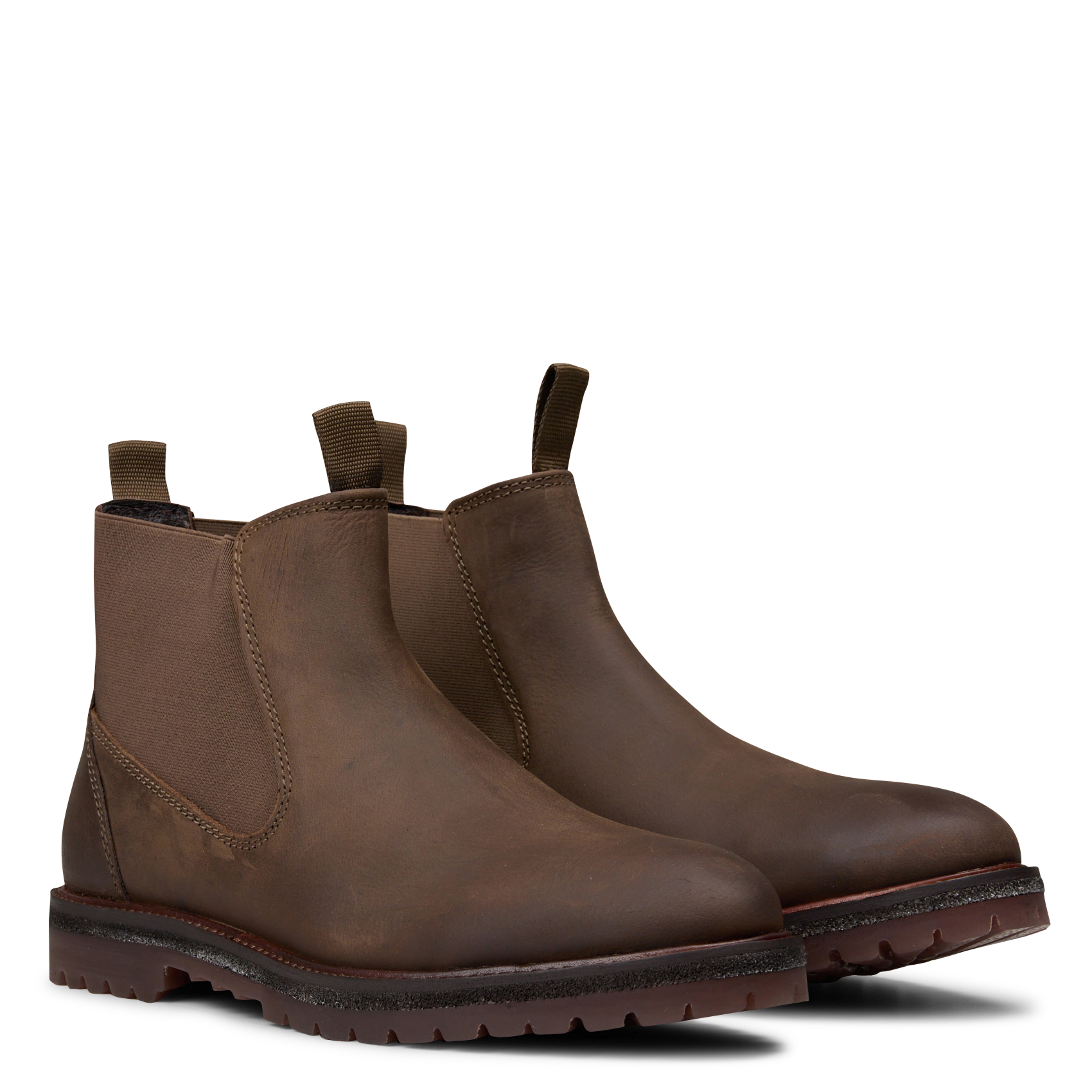 Leren boots IKKS Bruin