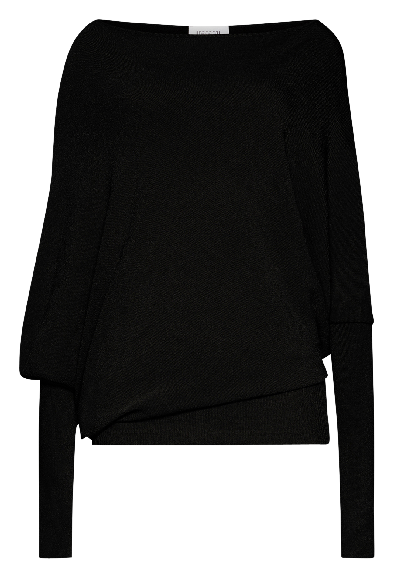 Top asymétrique ample WOLFORD Noir