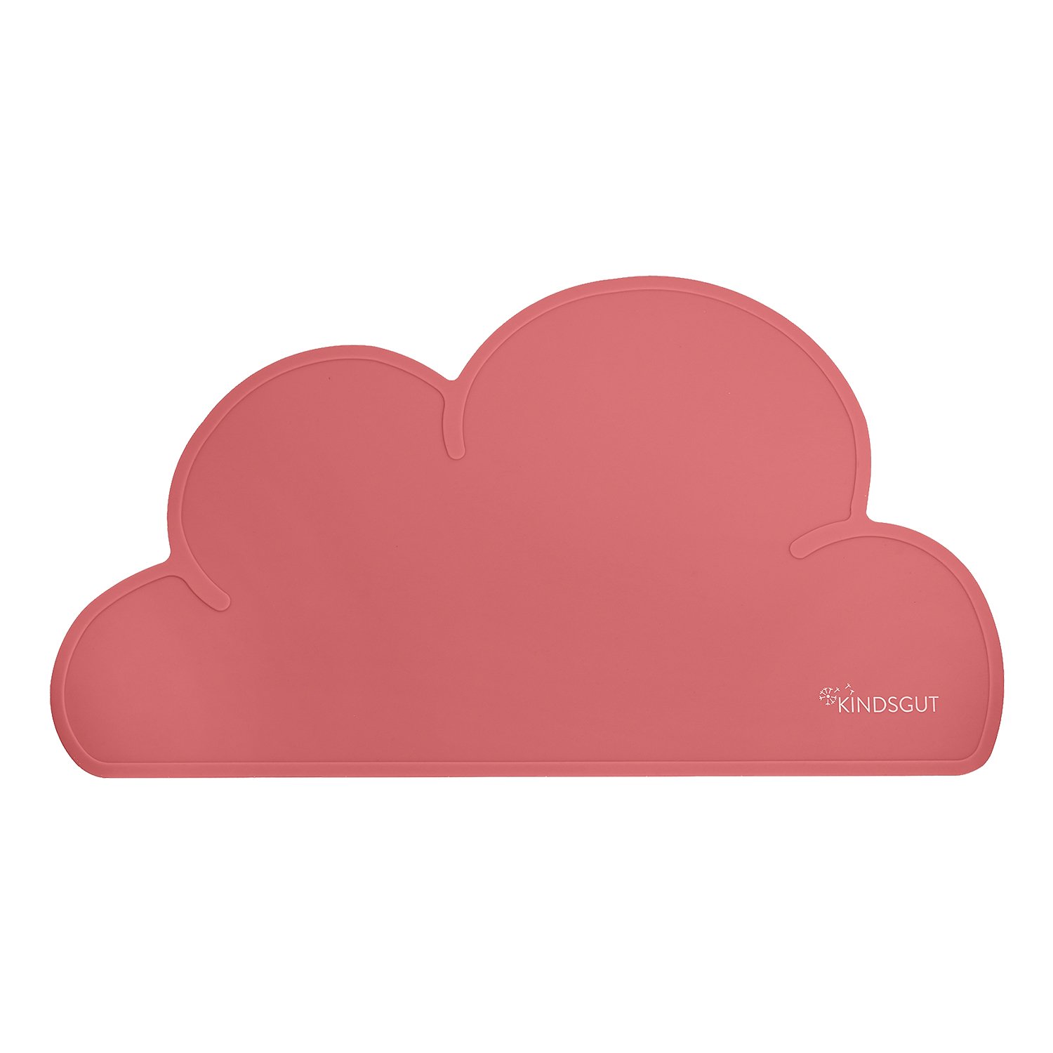 Silicone baby bib KINDSGUT Pink