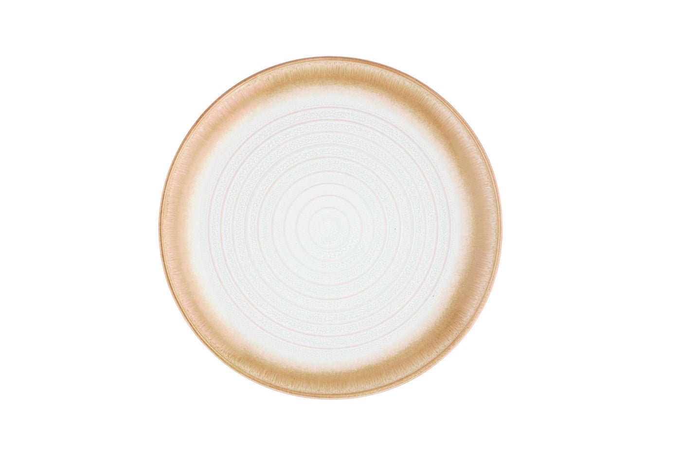 Cosmos plate ø21.5cm - 6 pieces - azure BJORN Beige
