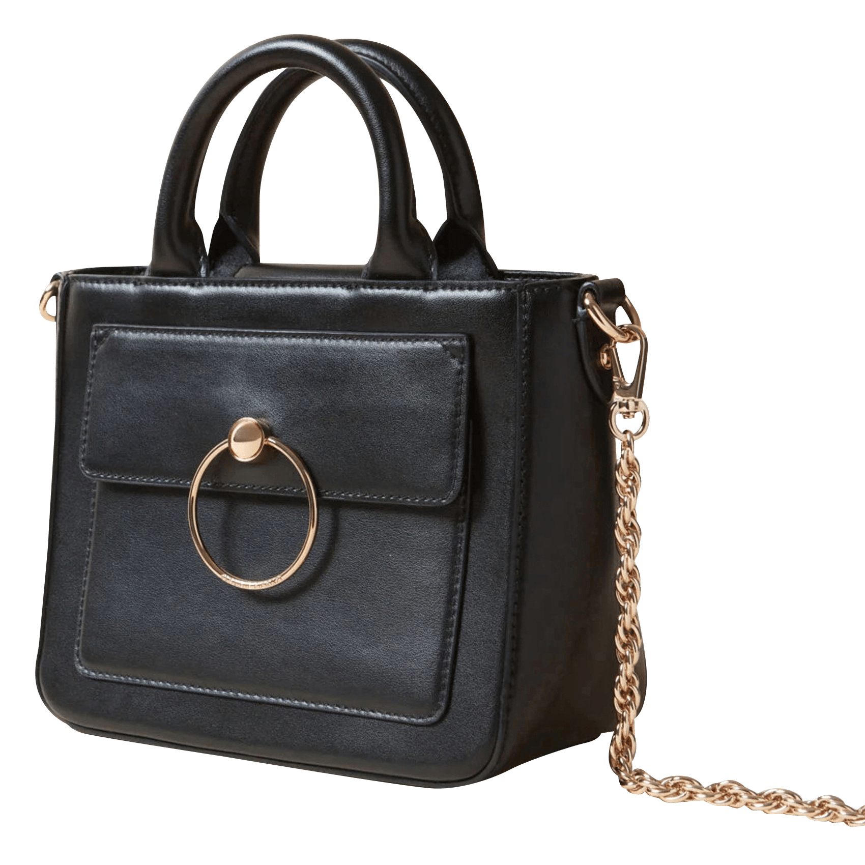 Leren crossbodytas  CLAUDIE PIERLOT Zwart