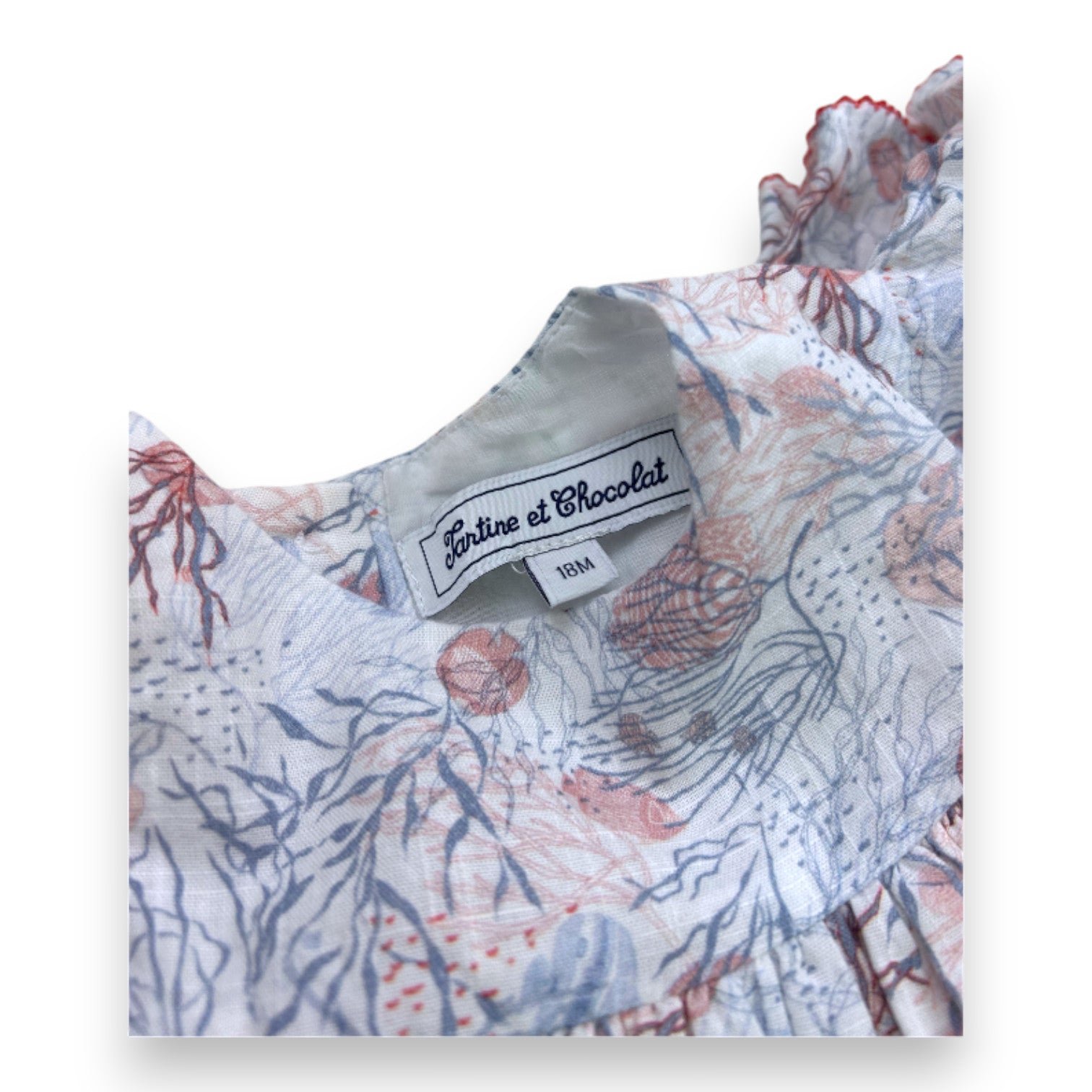 Blue baby dress - 18 months TARTINE ET CHOCOLAT - seconde-main Blue