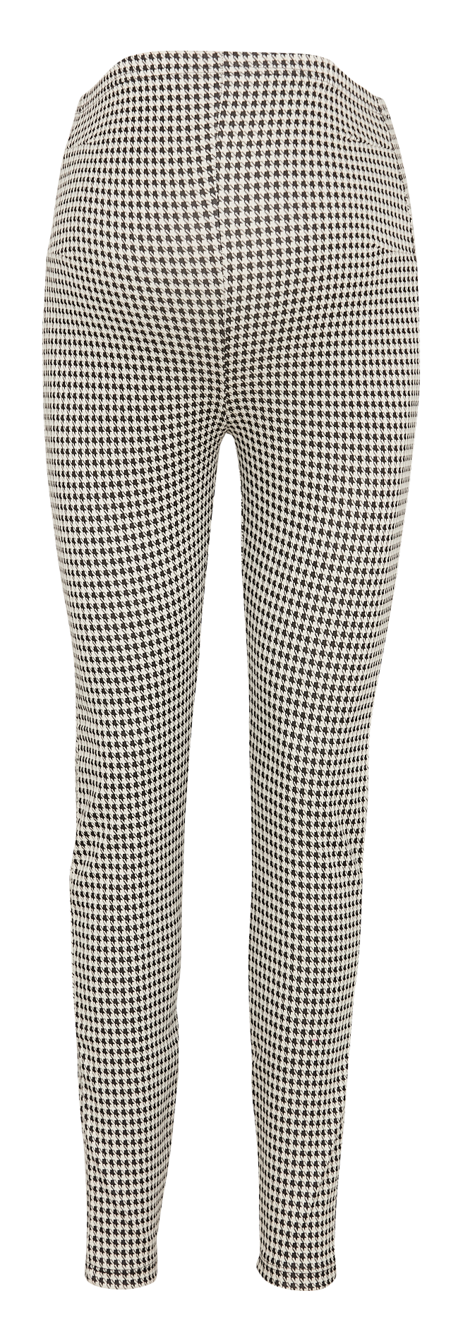 Pantalon slim imprimé en coton mélangé MAMALICIOUS Black