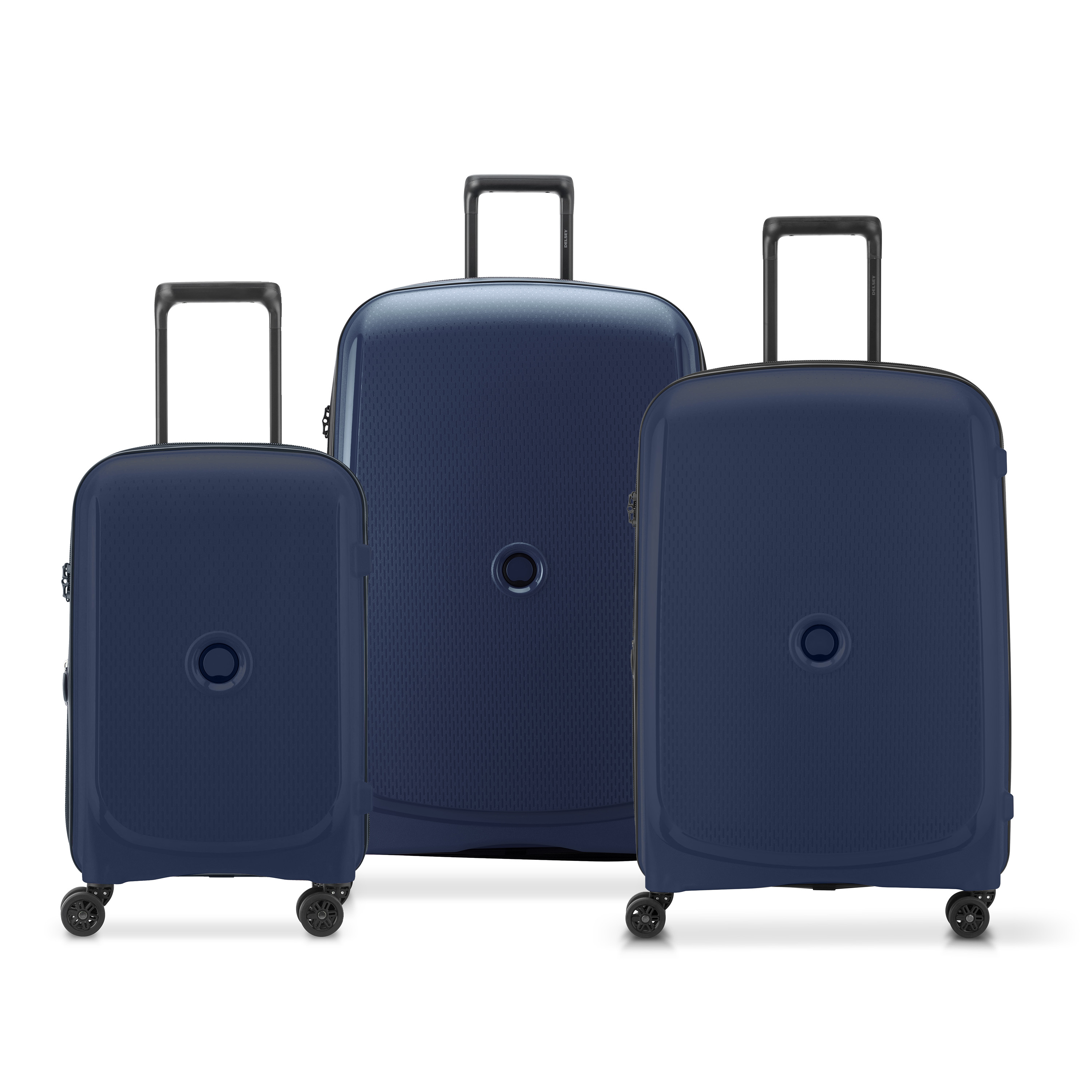 Set de 3 valises rigides DELSEY PARIS Bleu