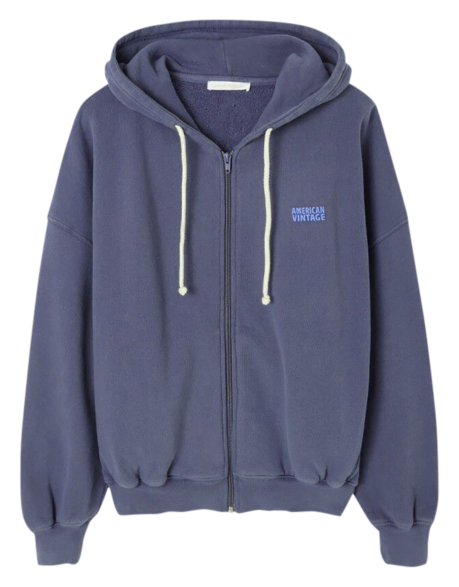 Sweat oversize en coton mélangé AMERICAN VINTAGE Bleu