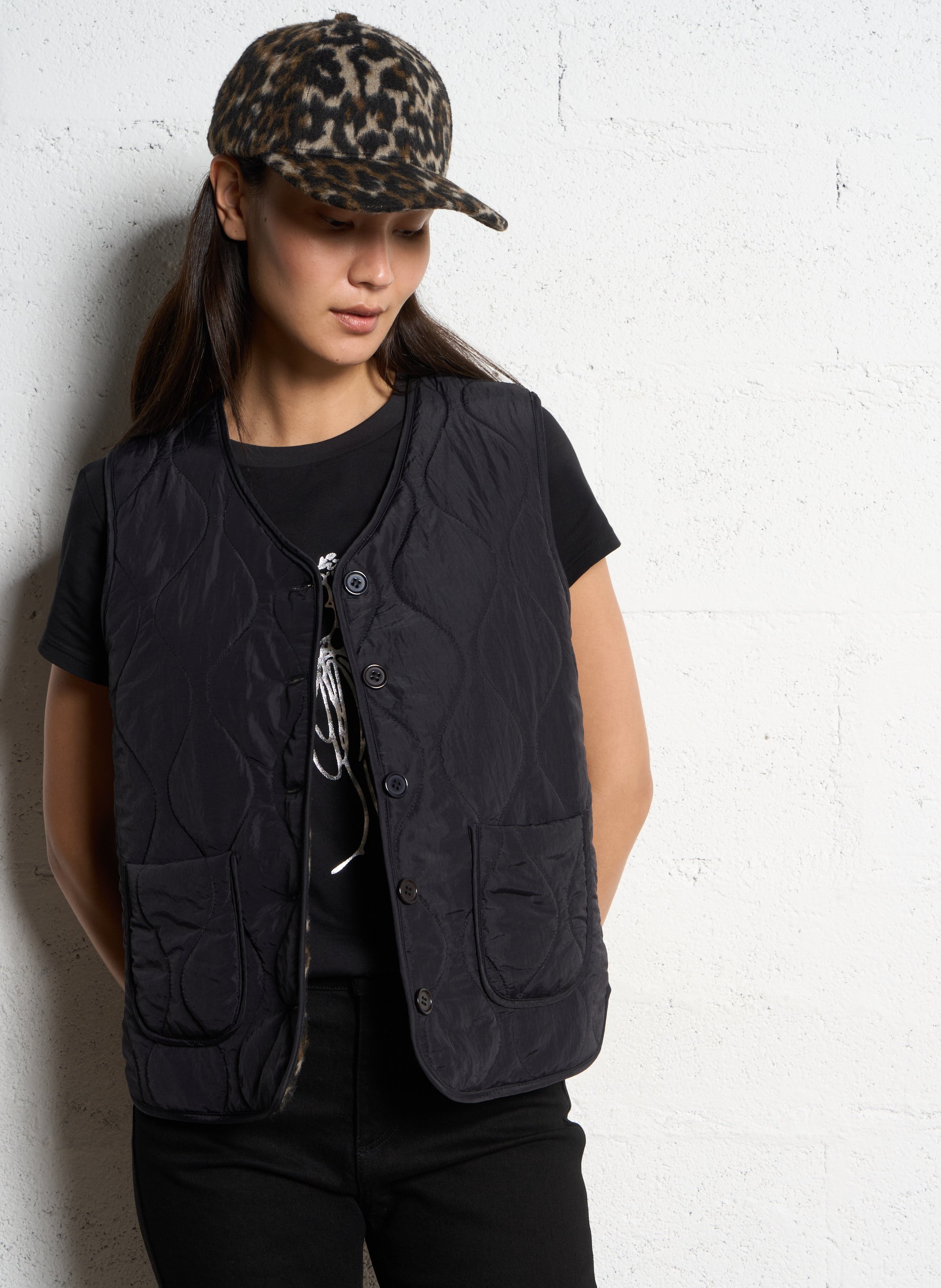 Reversible straight jacket ONE STEP Black