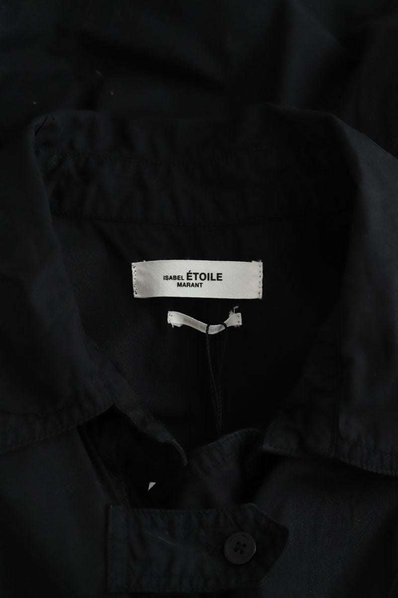 Cotton blouse ISABEL MARANT ÉTOILE - SECONDE MAIN Black