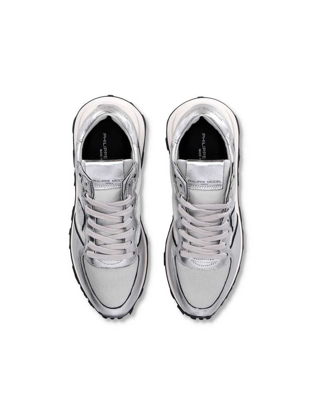 Sneakers Tropez Haute Running PHILIPPE MODEL Silver