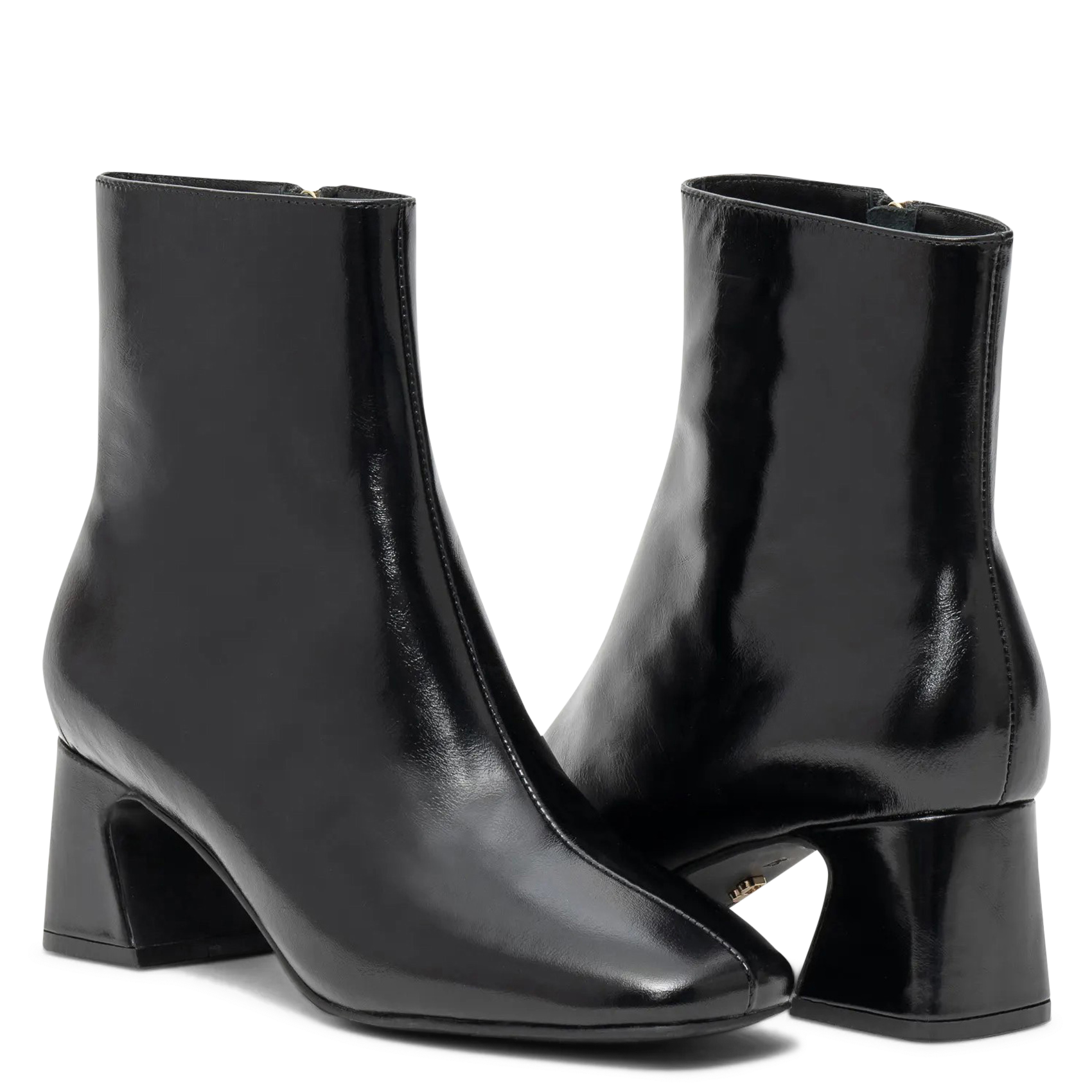 Bottines en cuir vernis  BOCAGE Noir