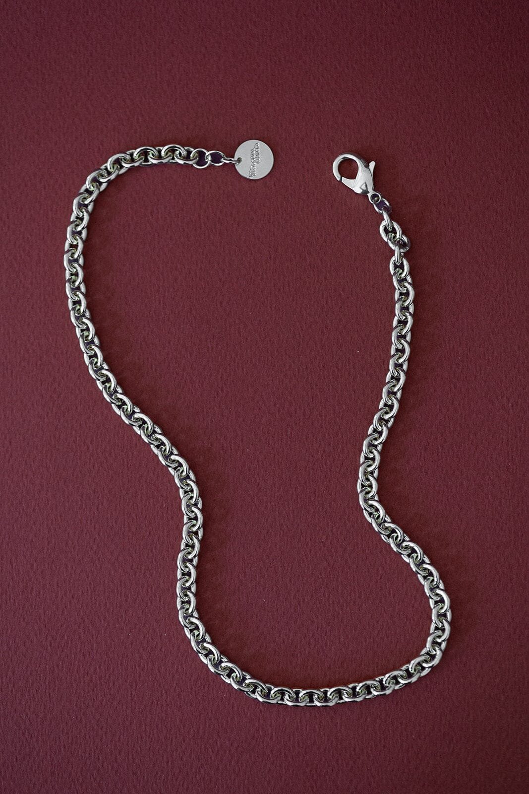 Maxi gold-plated necklace MONSIEUR SIMONE Silver