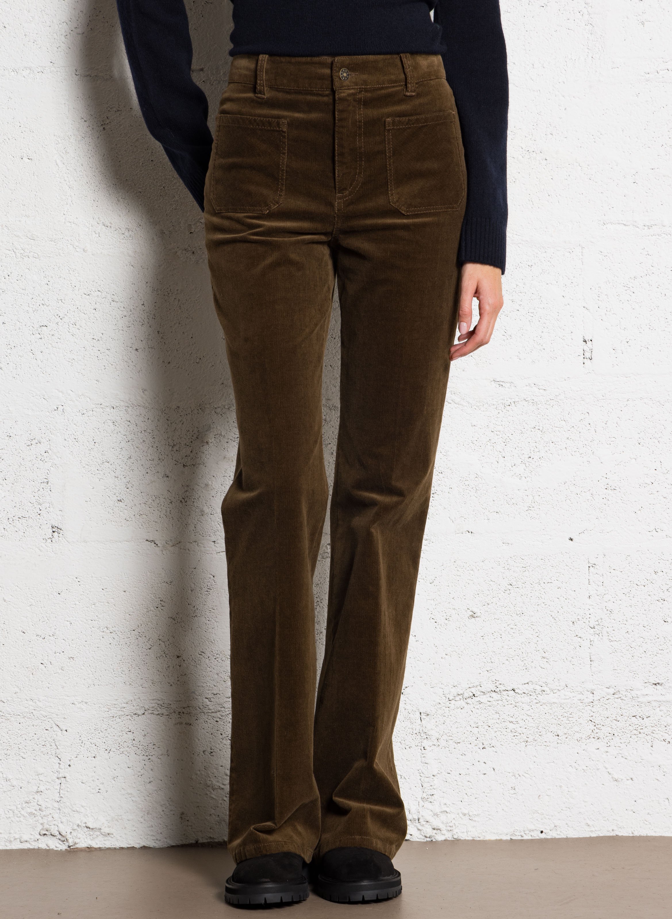 Cotton-blend bucket hat BENSIMON Brown