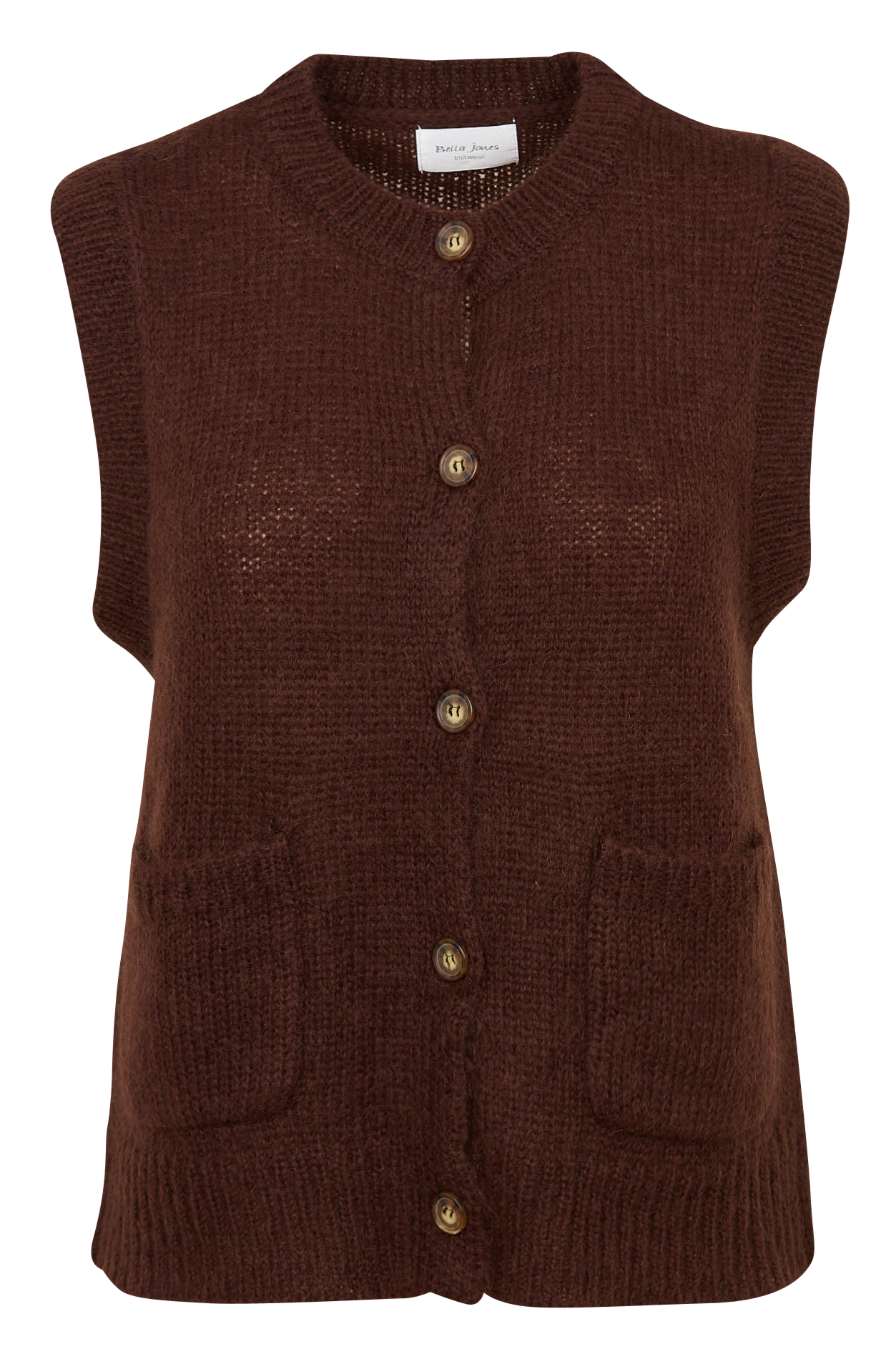 Alpaca wool sweater BELLA JONES Brown