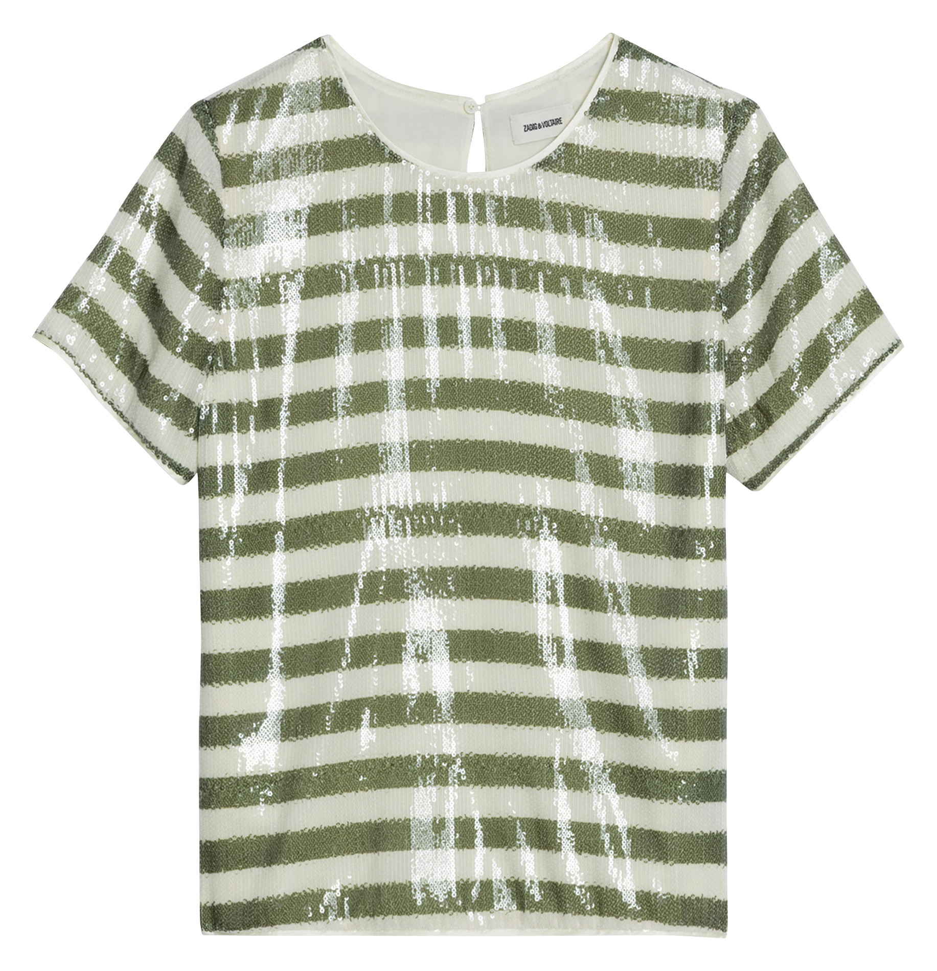 Gret top with sequins ZADIG&VOLTAIRE Green