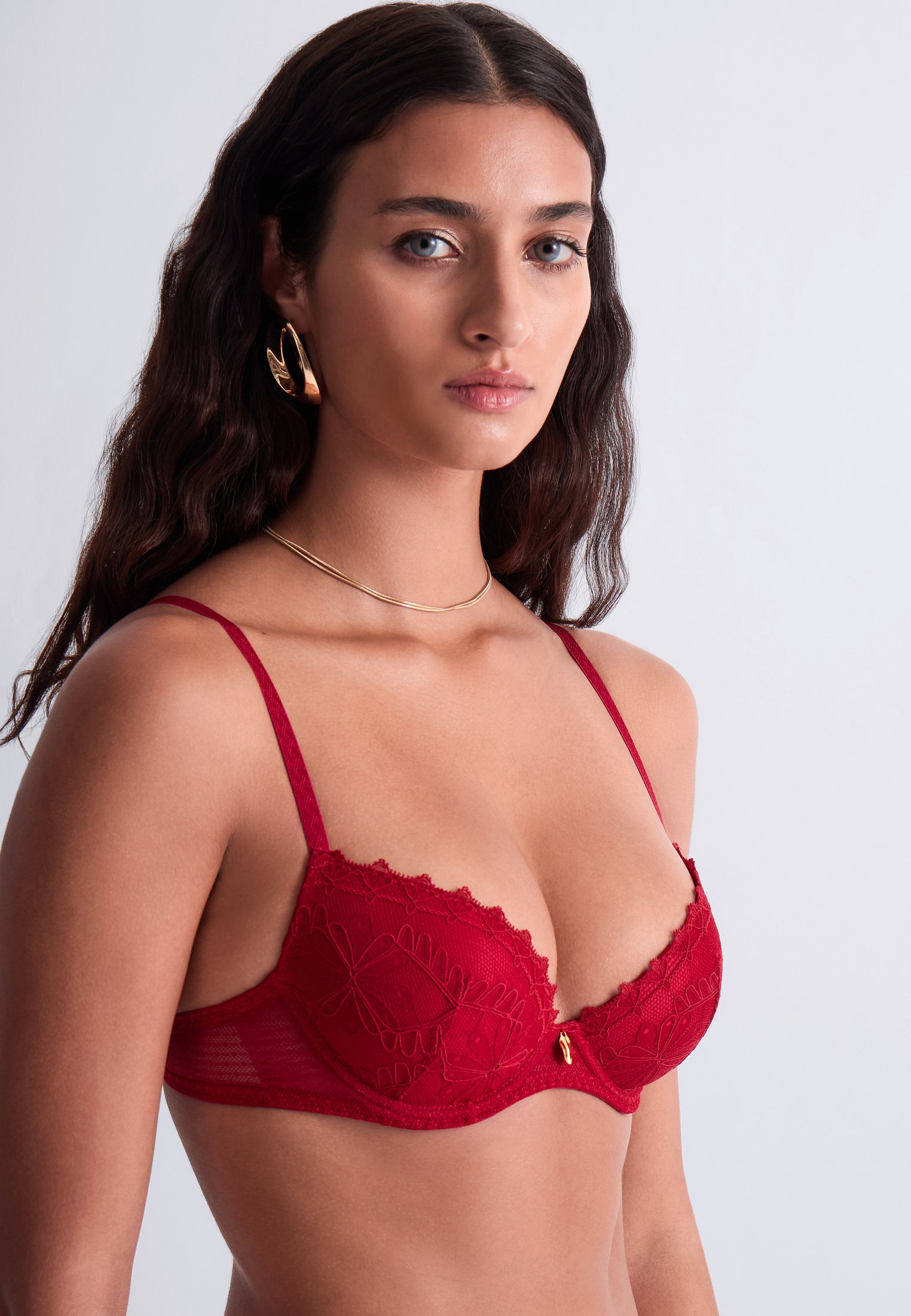 Push-up bra with molded cups AUBADE Red