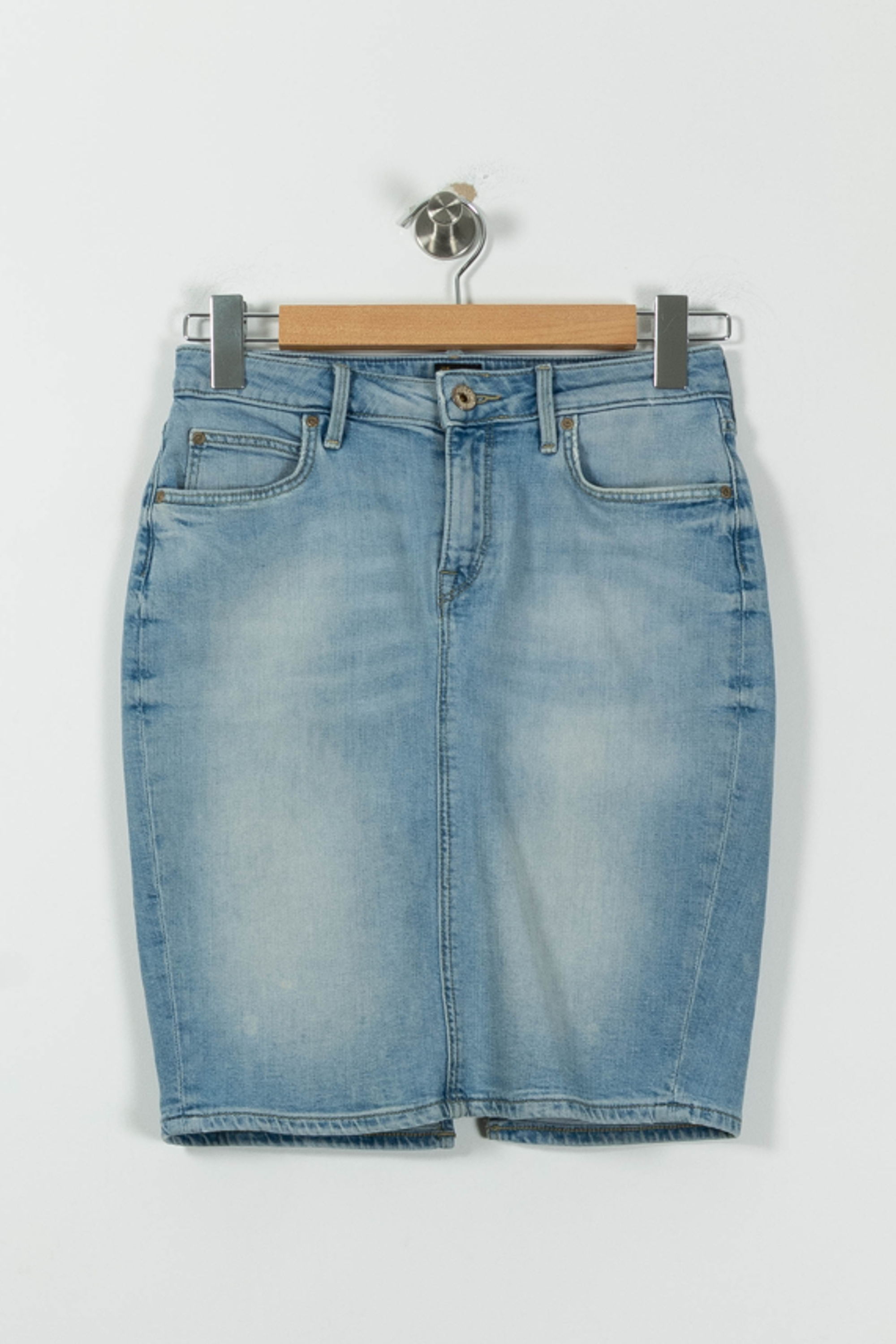 Short & midi skirt LEE - Seconde Main Blue