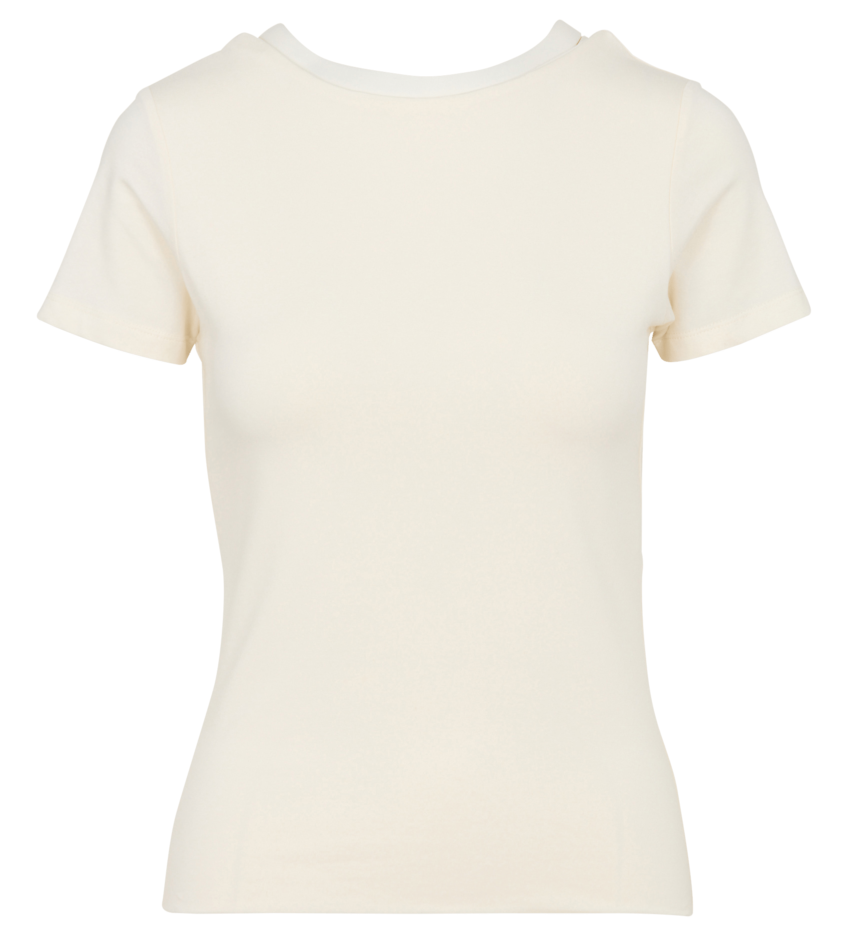 Eng anliegendes T-Shirt mit Bootsausschnitt aus Baumwollmischung KOOKAI