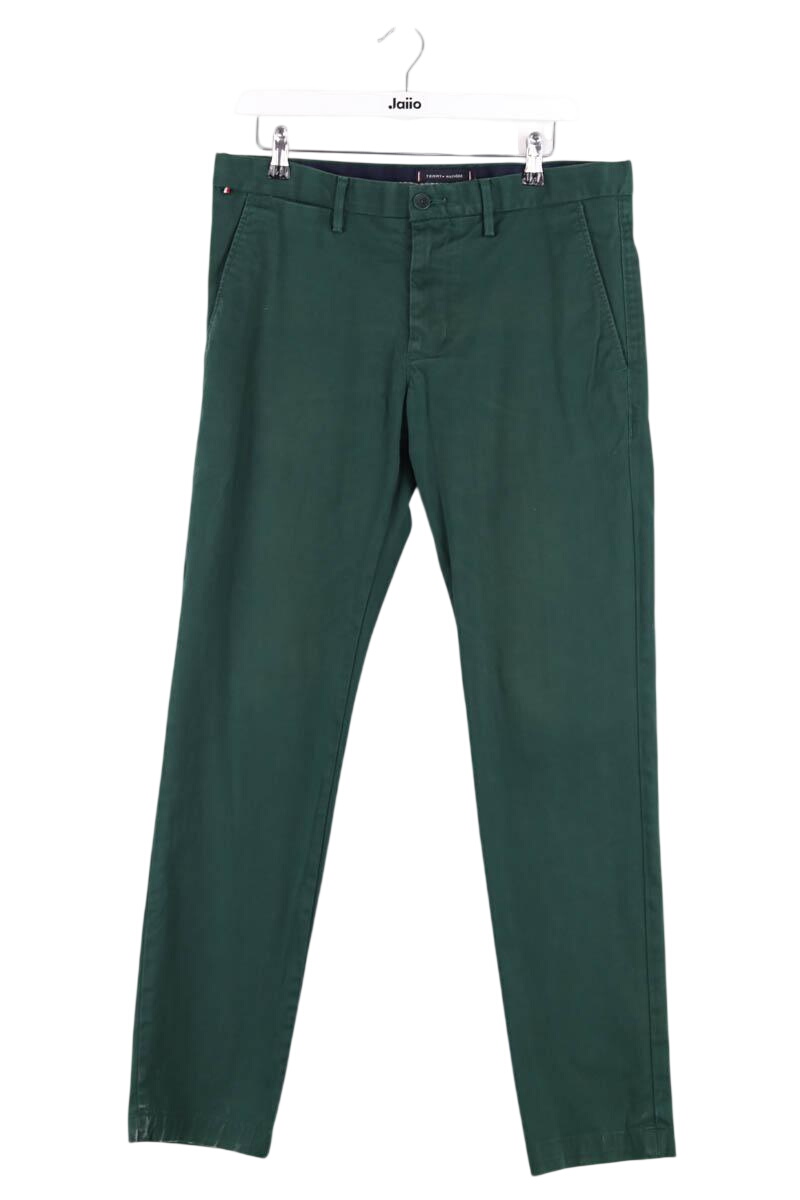 Carrot trousers TOMMY HILFIGER - SECONDE MAIN Green