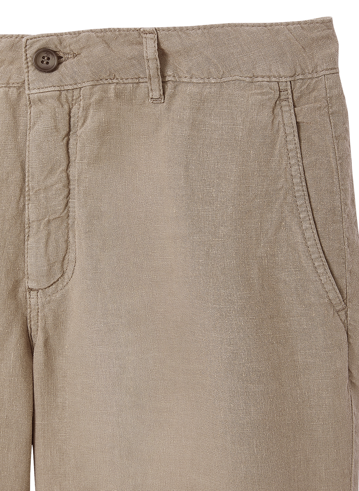 Short droit en lin CHEVIGNON Vert