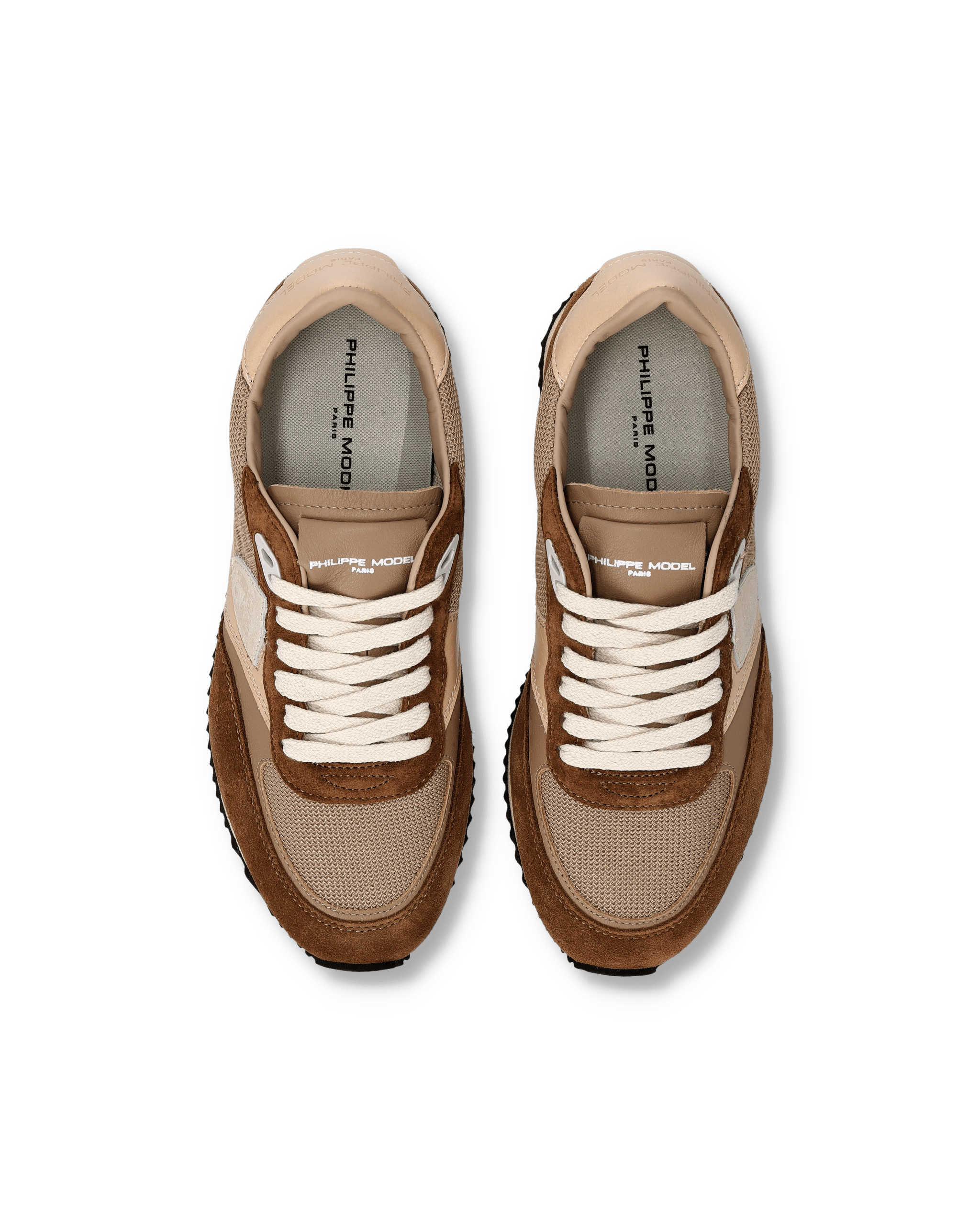 Sneakers blville running PHILIPPE MODEL Marron