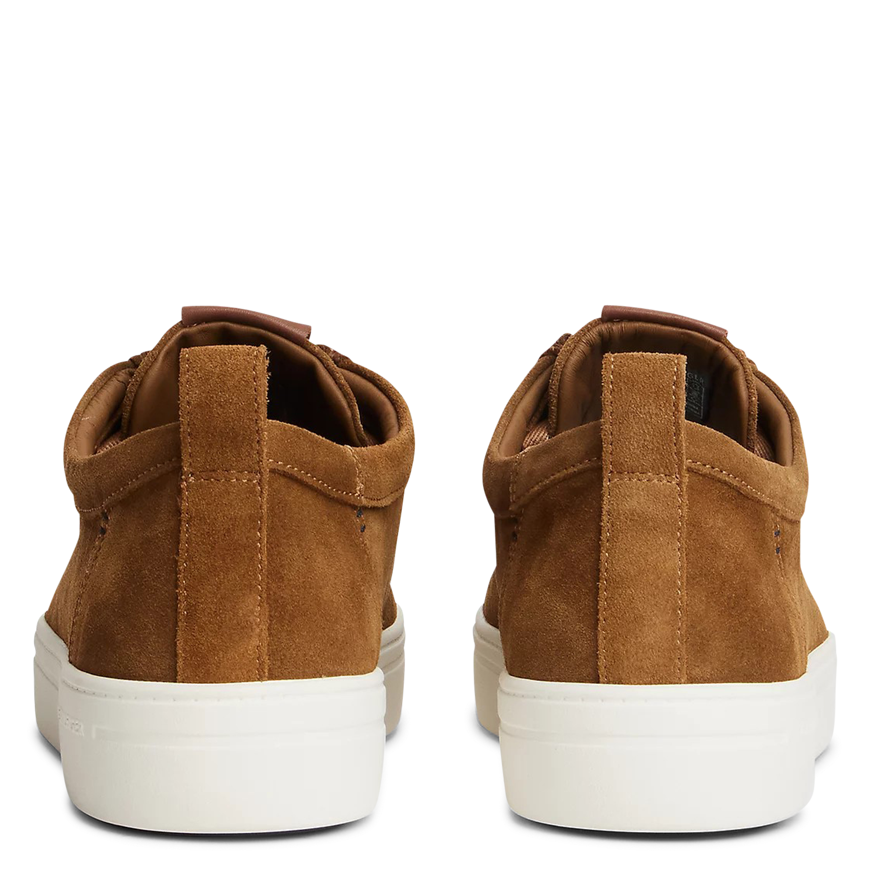 Niedrige Ledersneaker TOMMY HILFIGER Braun