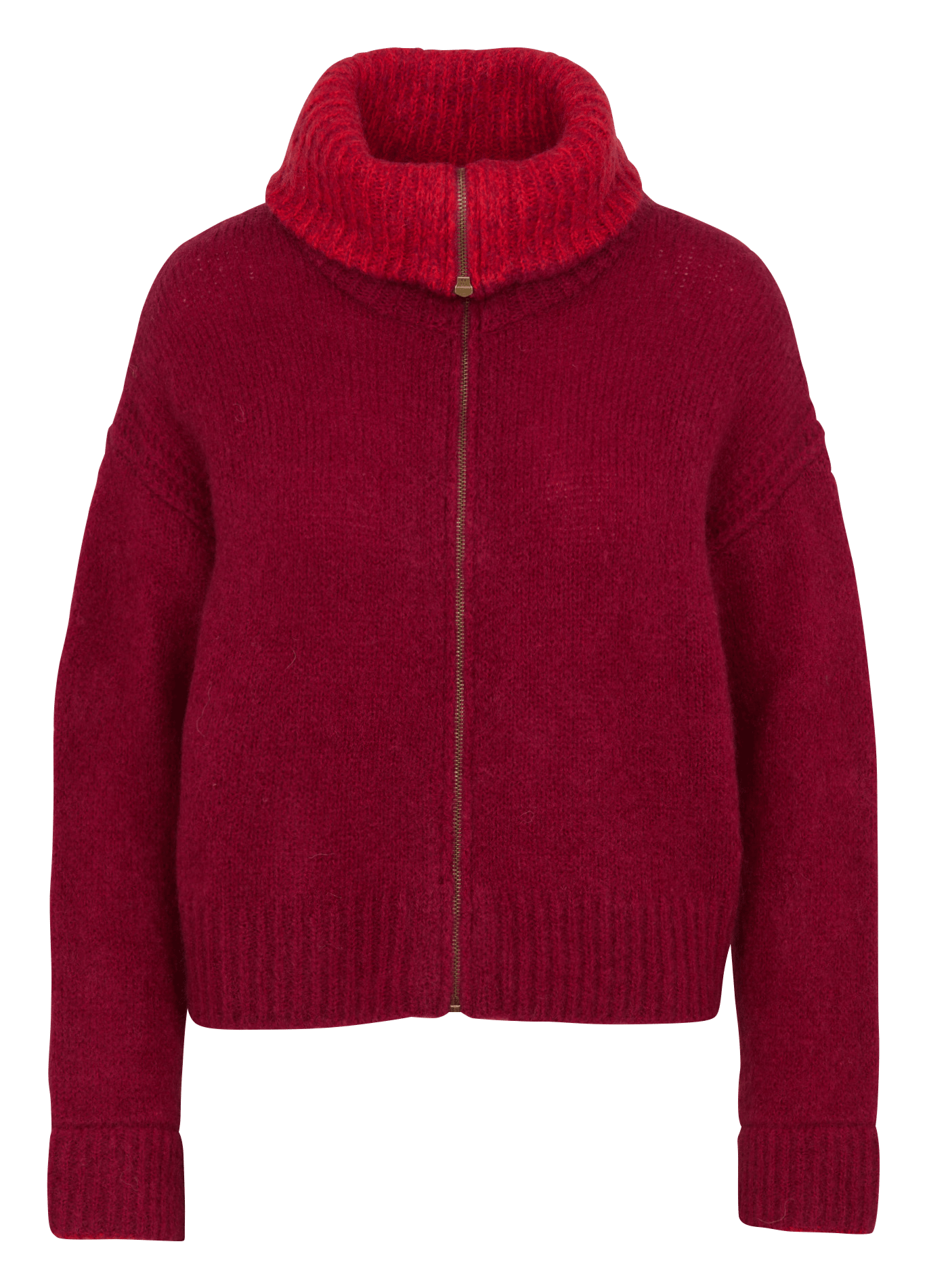 Loose-fit cardigan MAISON ANJE Plums