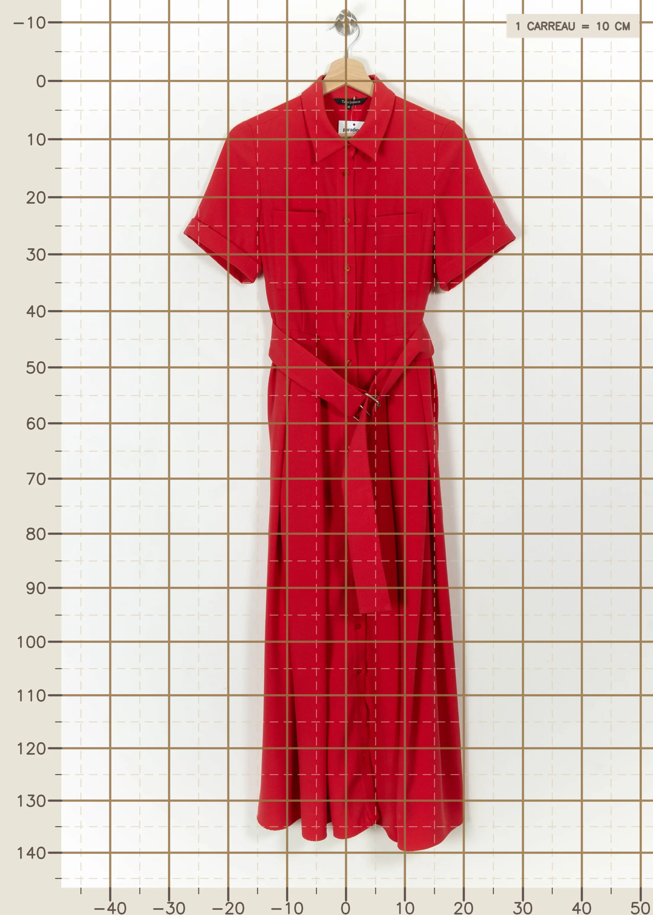 Long dress TARA JARMON - Seconde Main Pink