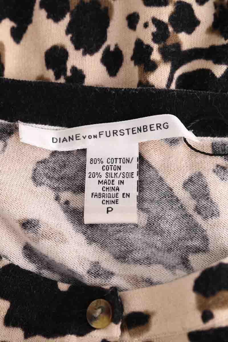 Cardigan DIANE VON FURSTENBERG - Seconde Main Beige