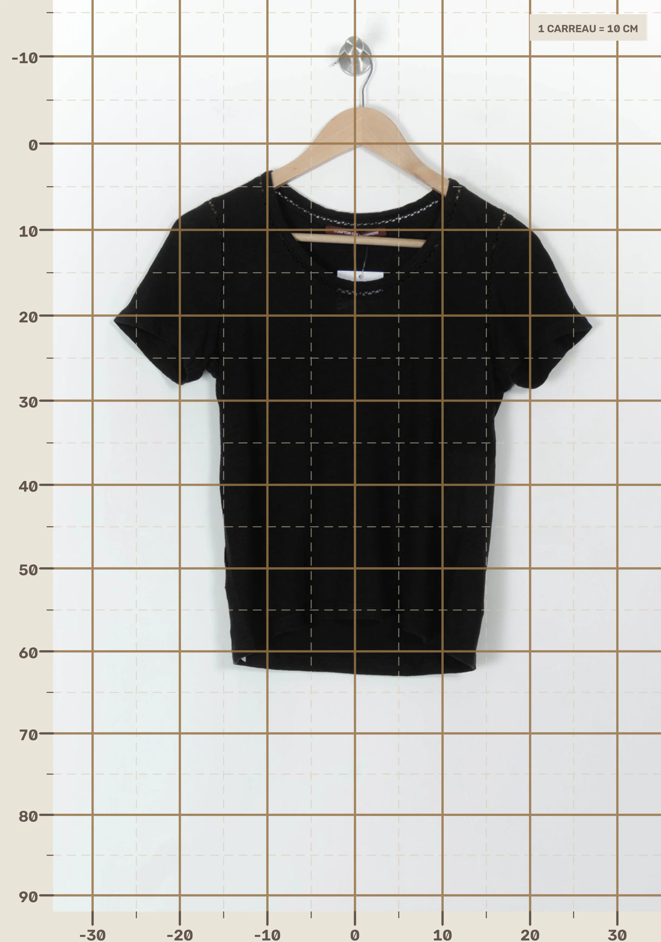T-shirt COMPTOIR DES COTONNIERS - Seconde main Black