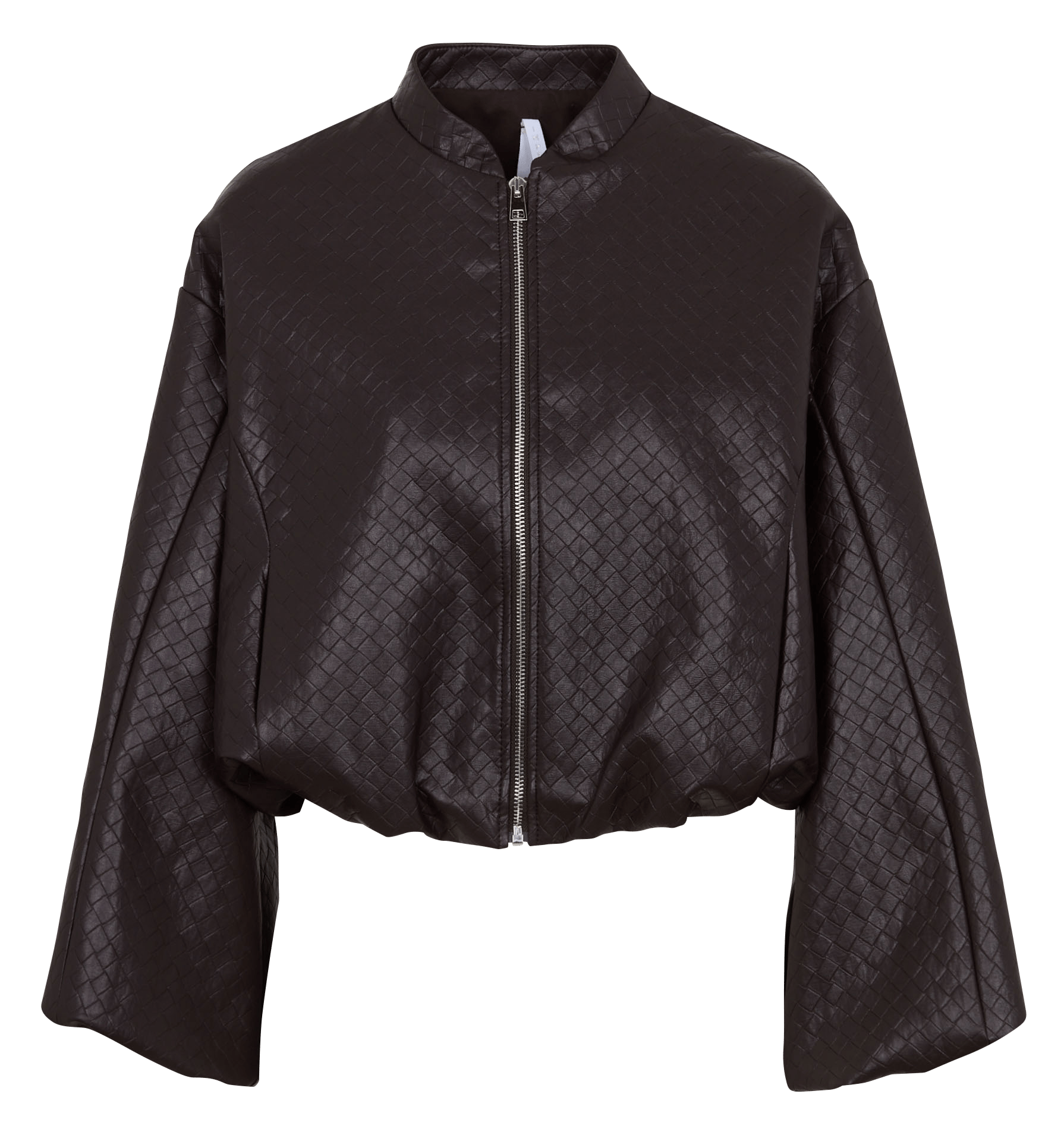 Imitation leather jacket IMPERIAL Brown