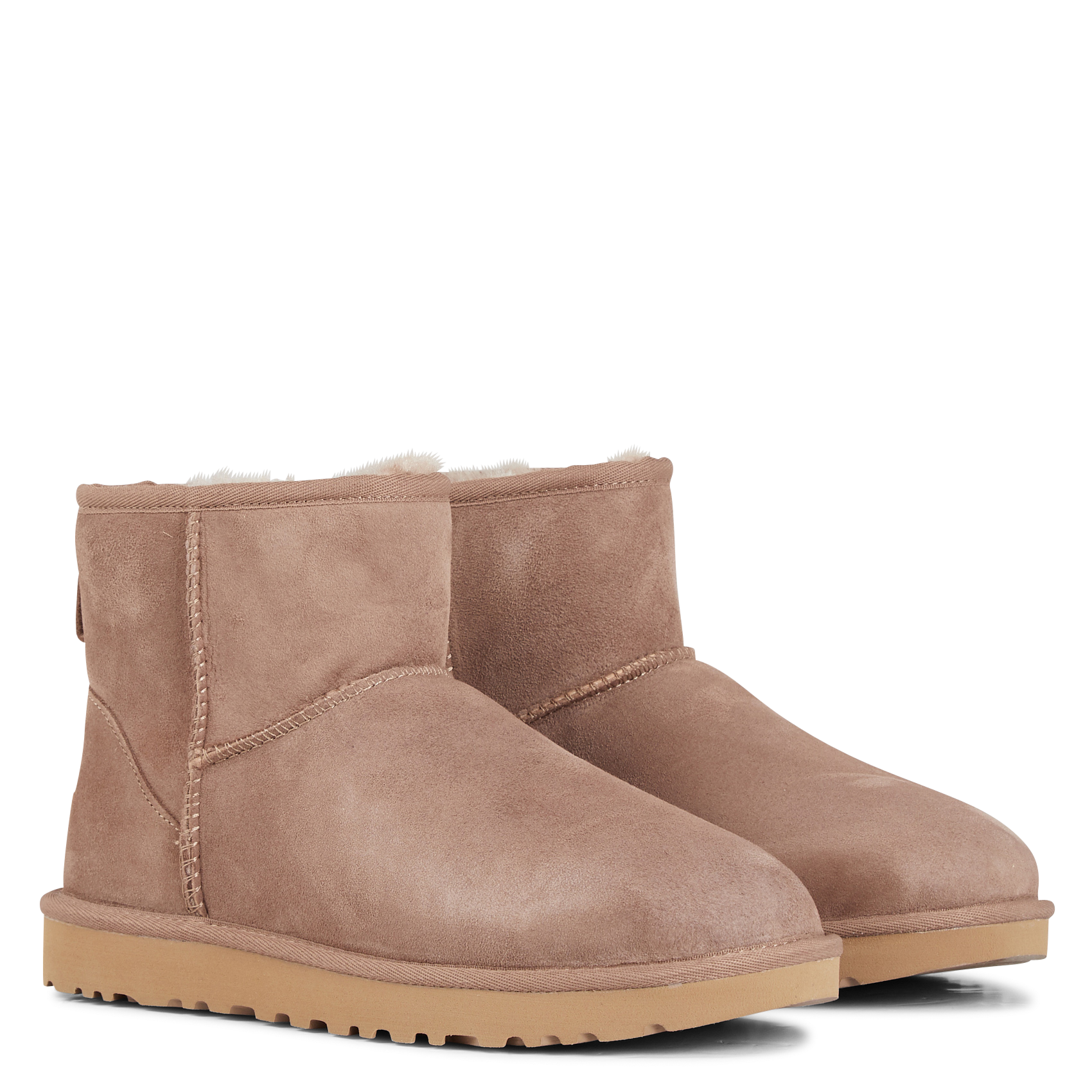 Boots en cuir velours UGG Beige