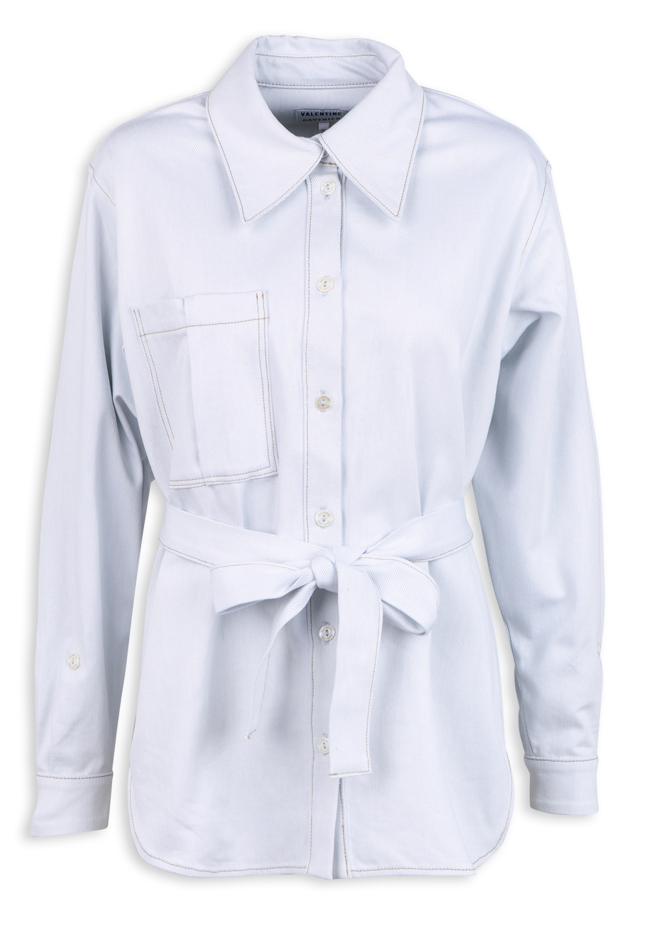 Surchemise en jean en classique VALENTINE GAUTHIER Vert