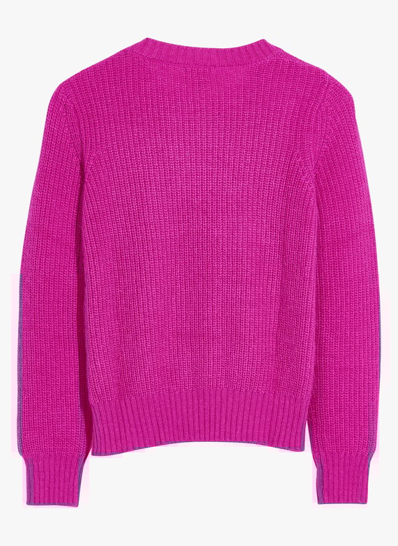 Ribbed knit round-Neck sweater Pivoine Bellerose Child Place