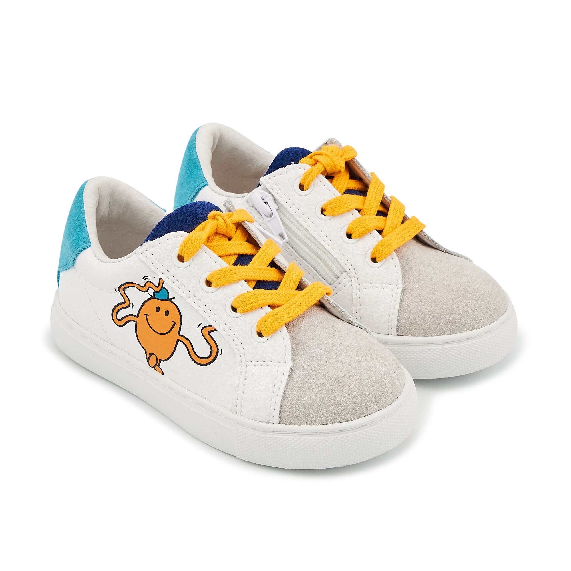 Sneakers en cuir BONS BAISERS PARIS Blanc